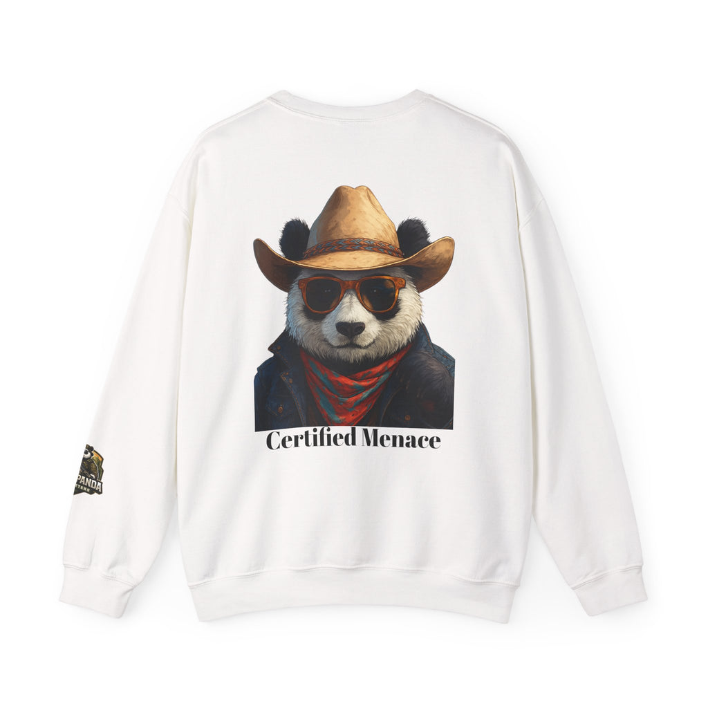 Certified Menace Panda Unisex Heavy Blend™ Crewneck Sweatshirt