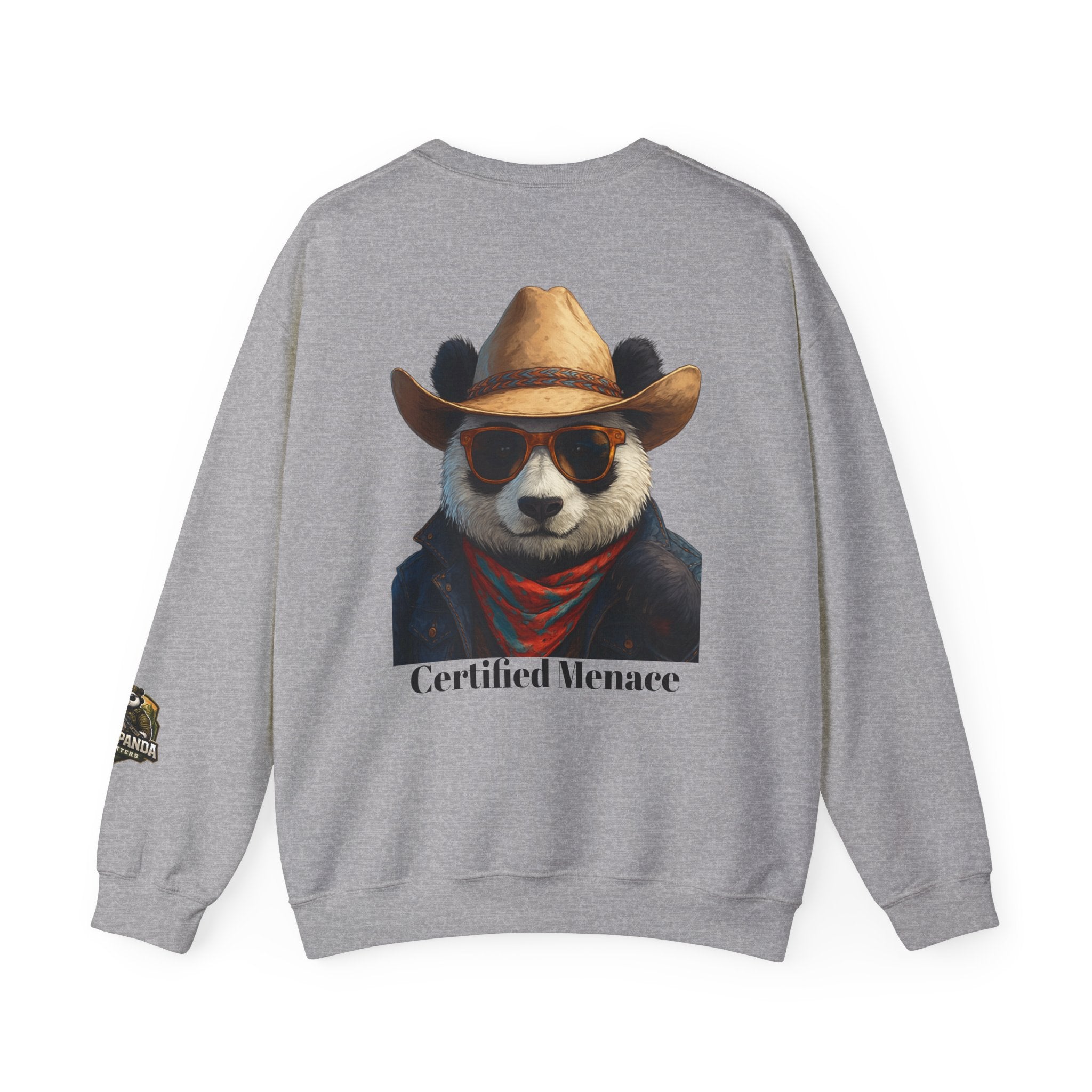Certified Menace Panda Unisex Heavy Blend™ Crewneck Sweatshirt