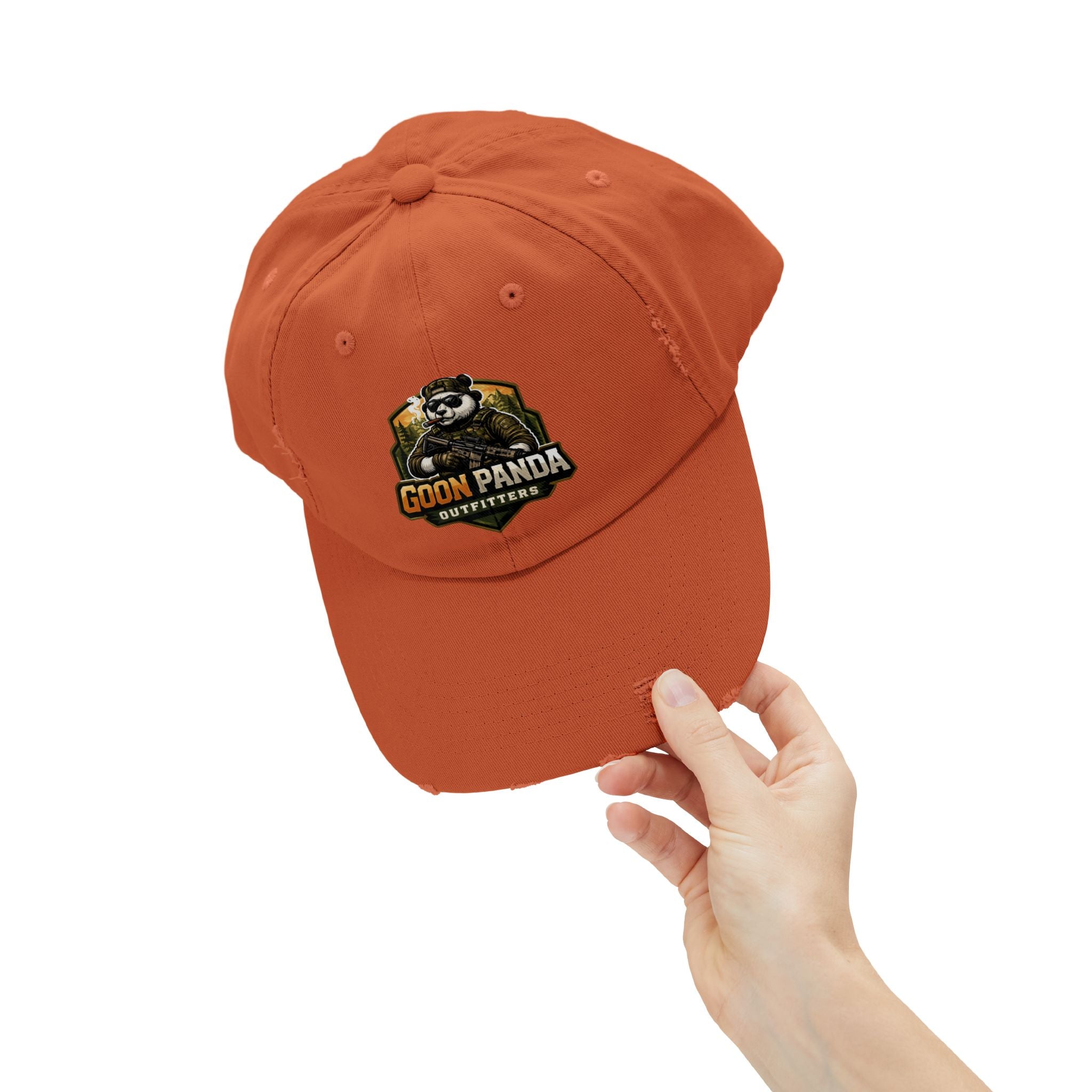 Goon Panda Outfitters Distressed Baseball Cap