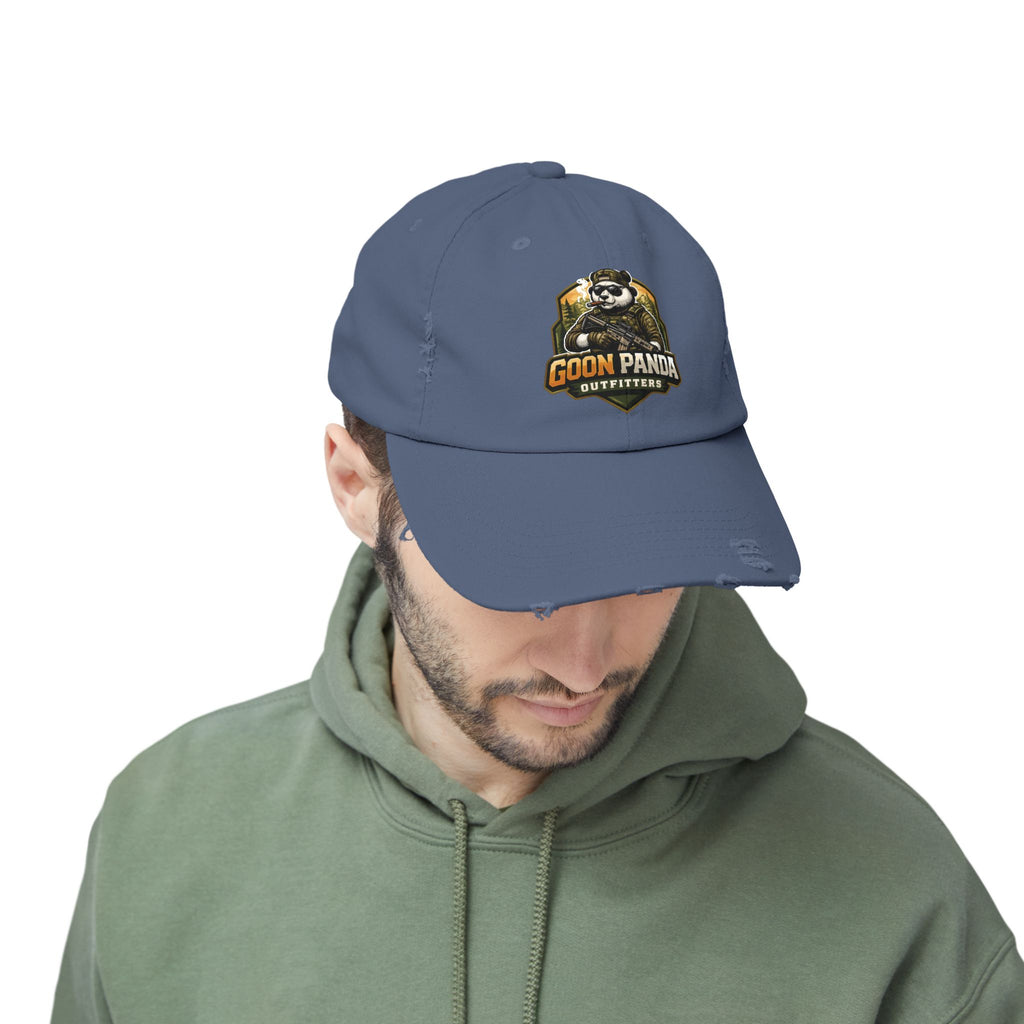 Goon Panda Outfitters Distressed Baseball Cap