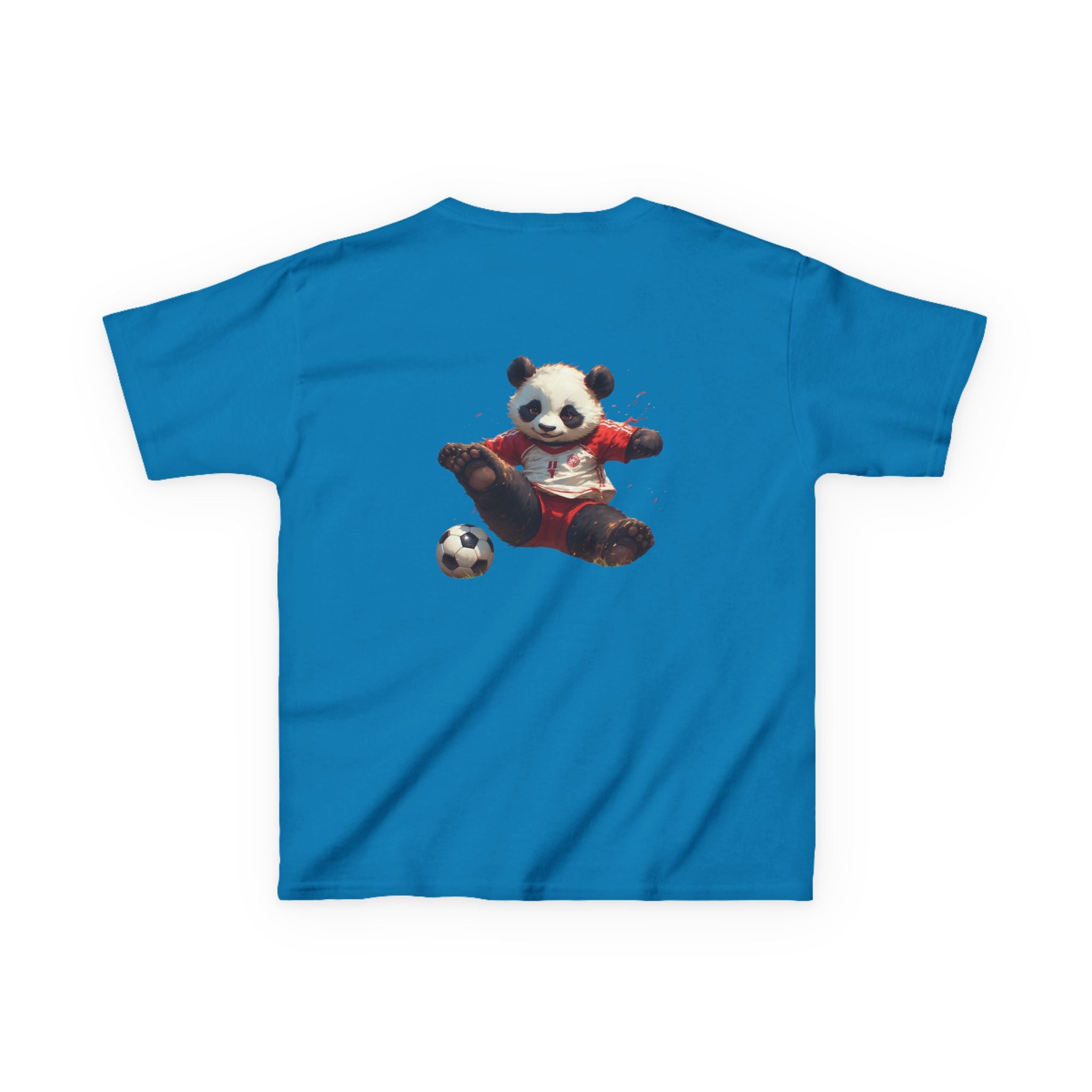 Kids Panda Soccer T‑Shirt — "Goon Panda Outfitters" Graphic Tee