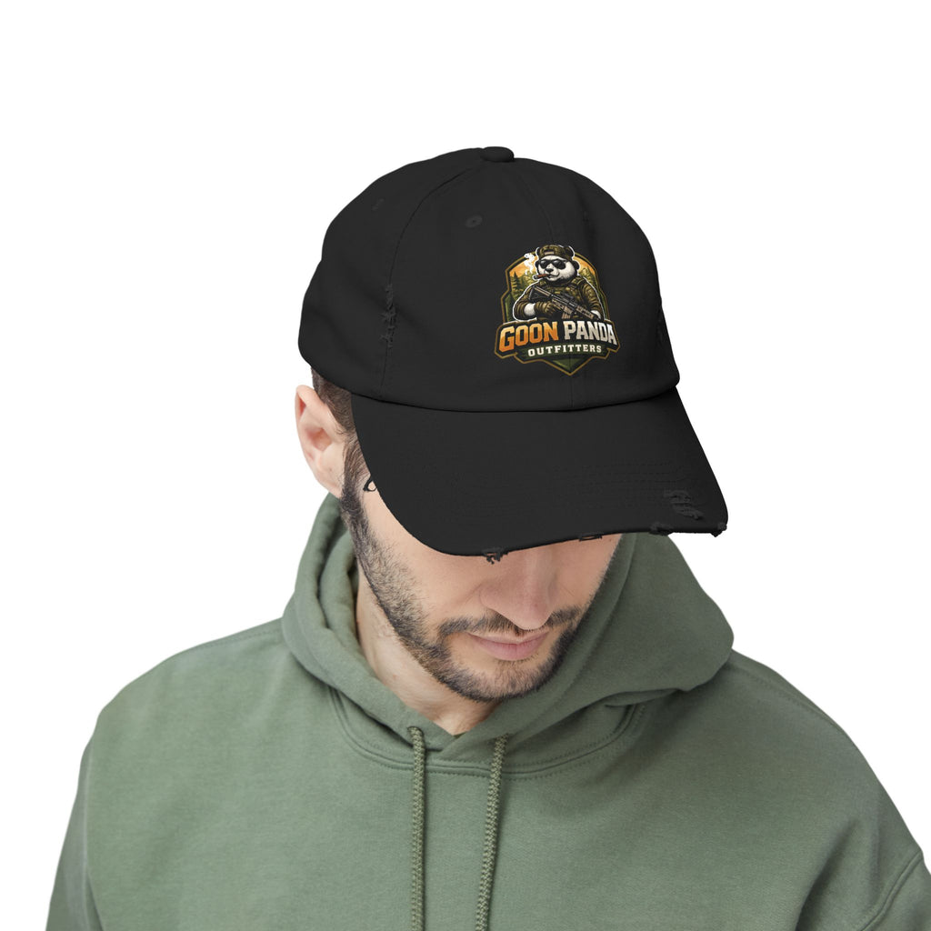 Goon Panda Outfitters Distressed Baseball Cap