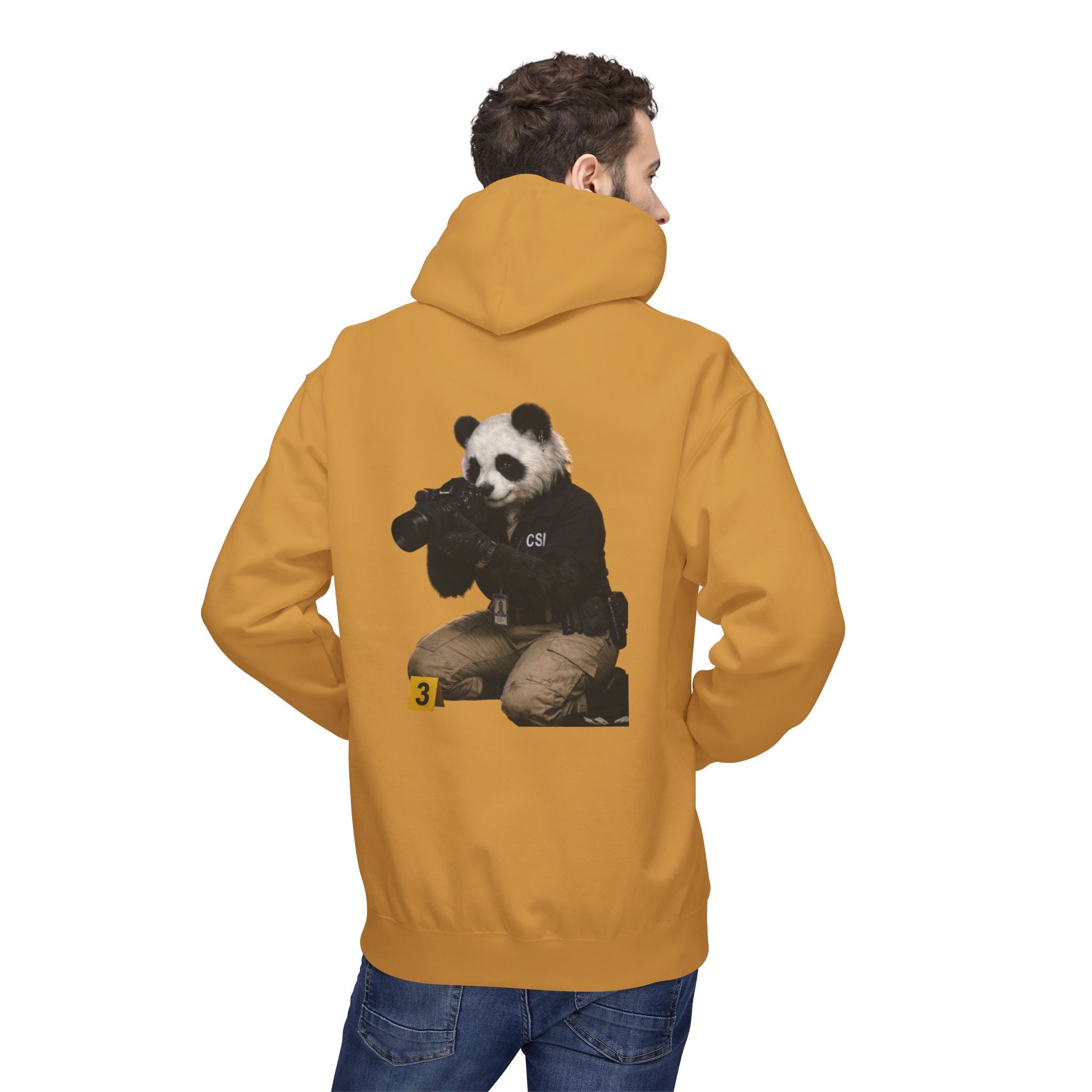 Panda CSI Hoodie — Cute Panda Graphic Pullover