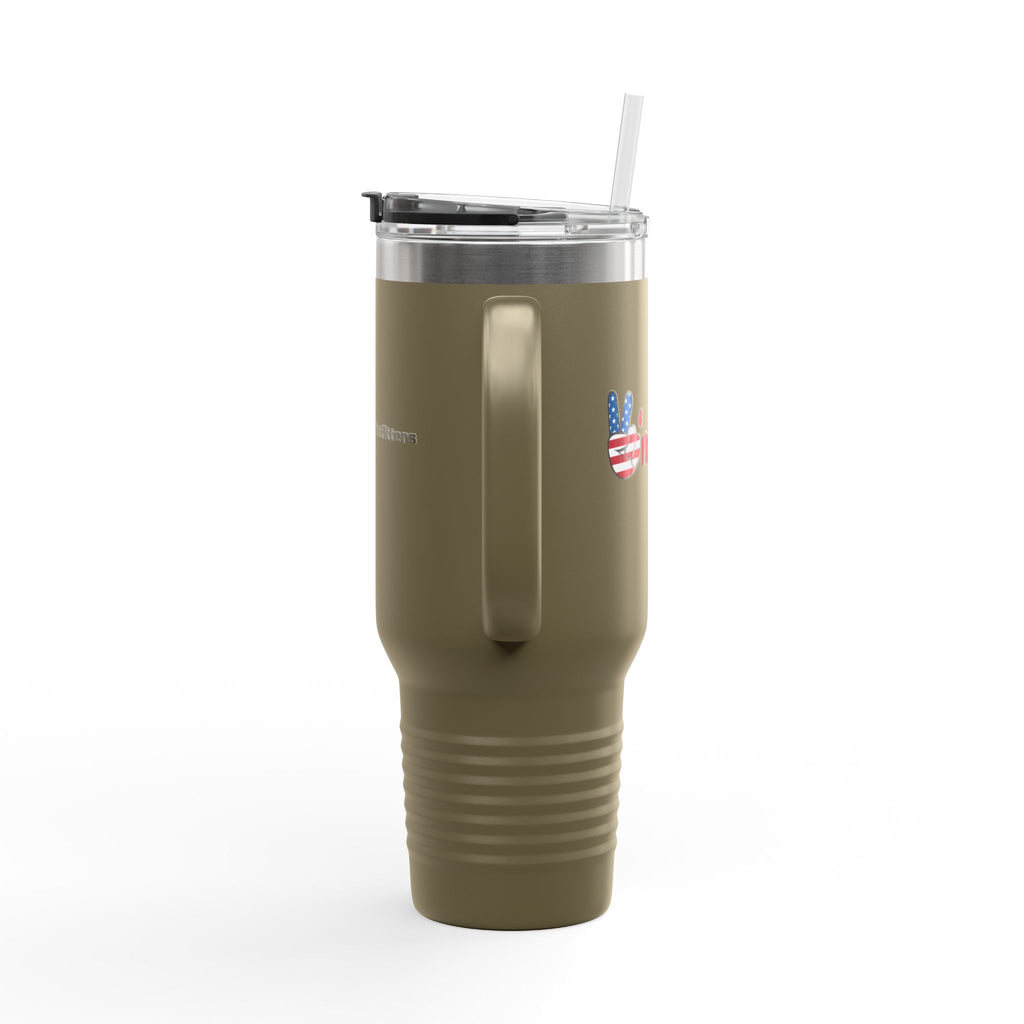40oz Insulated Travel Mug - Goon Panda Outfitters Logo Stainless Tumbler