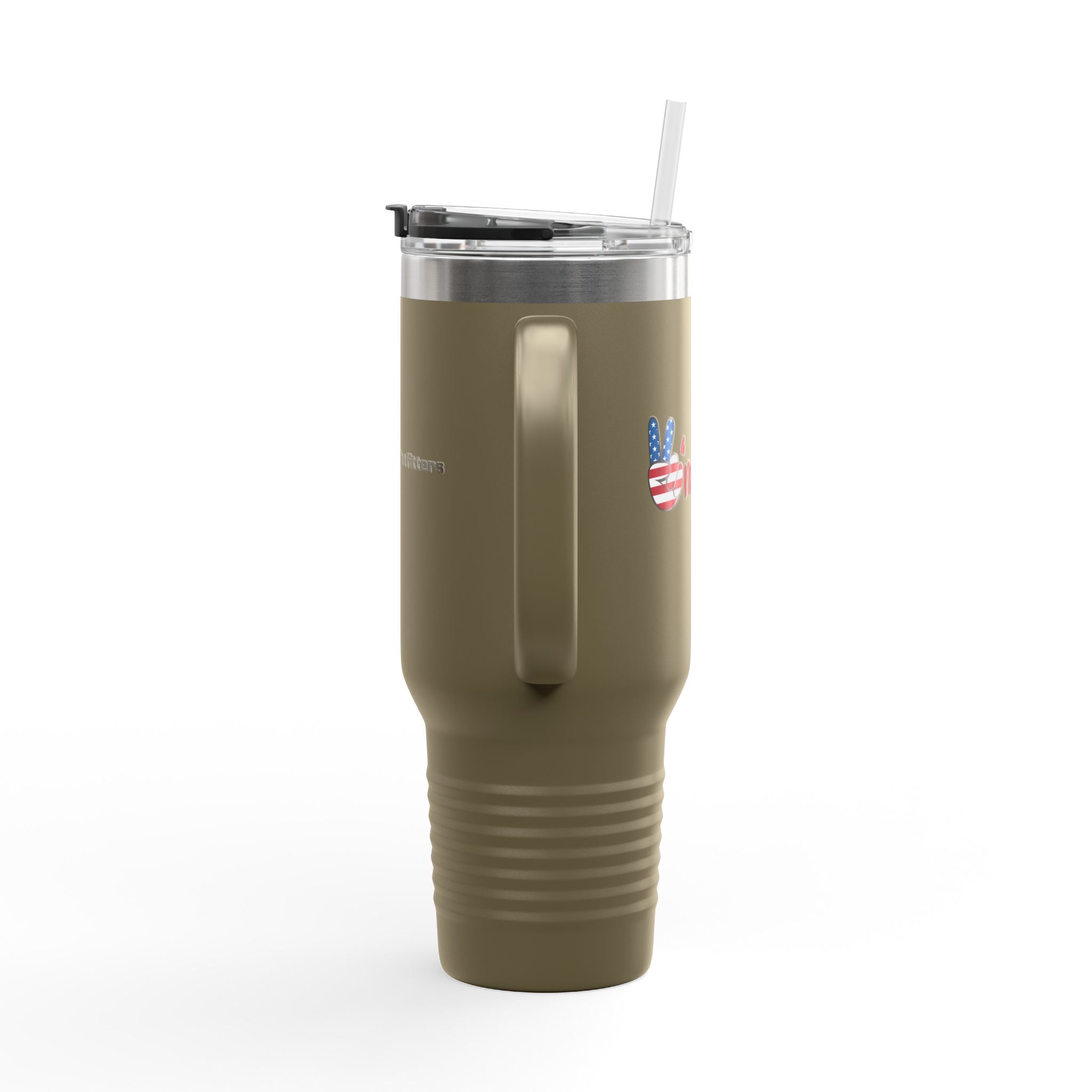 40oz Insulated Travel Mug - Goon Panda Outfitters Logo Stainless Tumbler