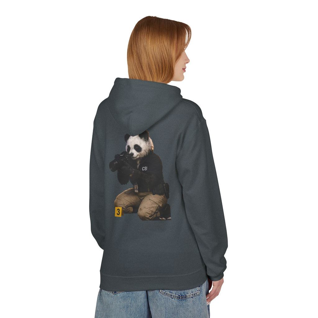 Panda CSI Hoodie — Cute Panda Graphic Pullover