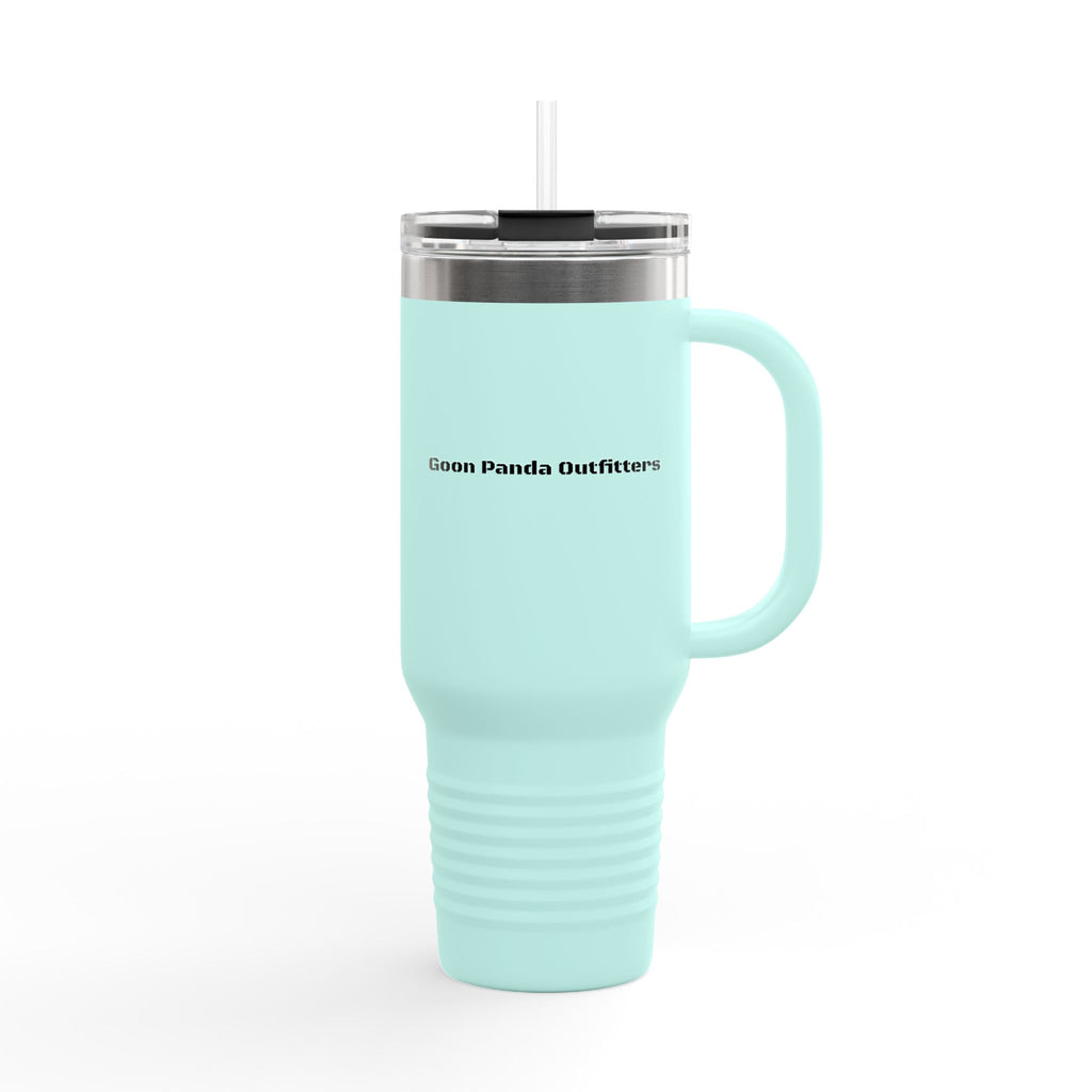 40oz Insulated Travel Mug - Goon Panda Outfitters Logo Stainless Tumbler