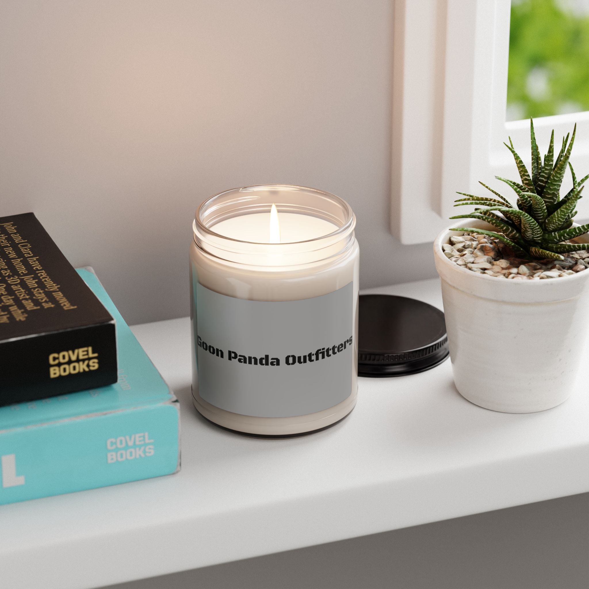 Panda Scented Soy Candle — 9oz Home Fragrance