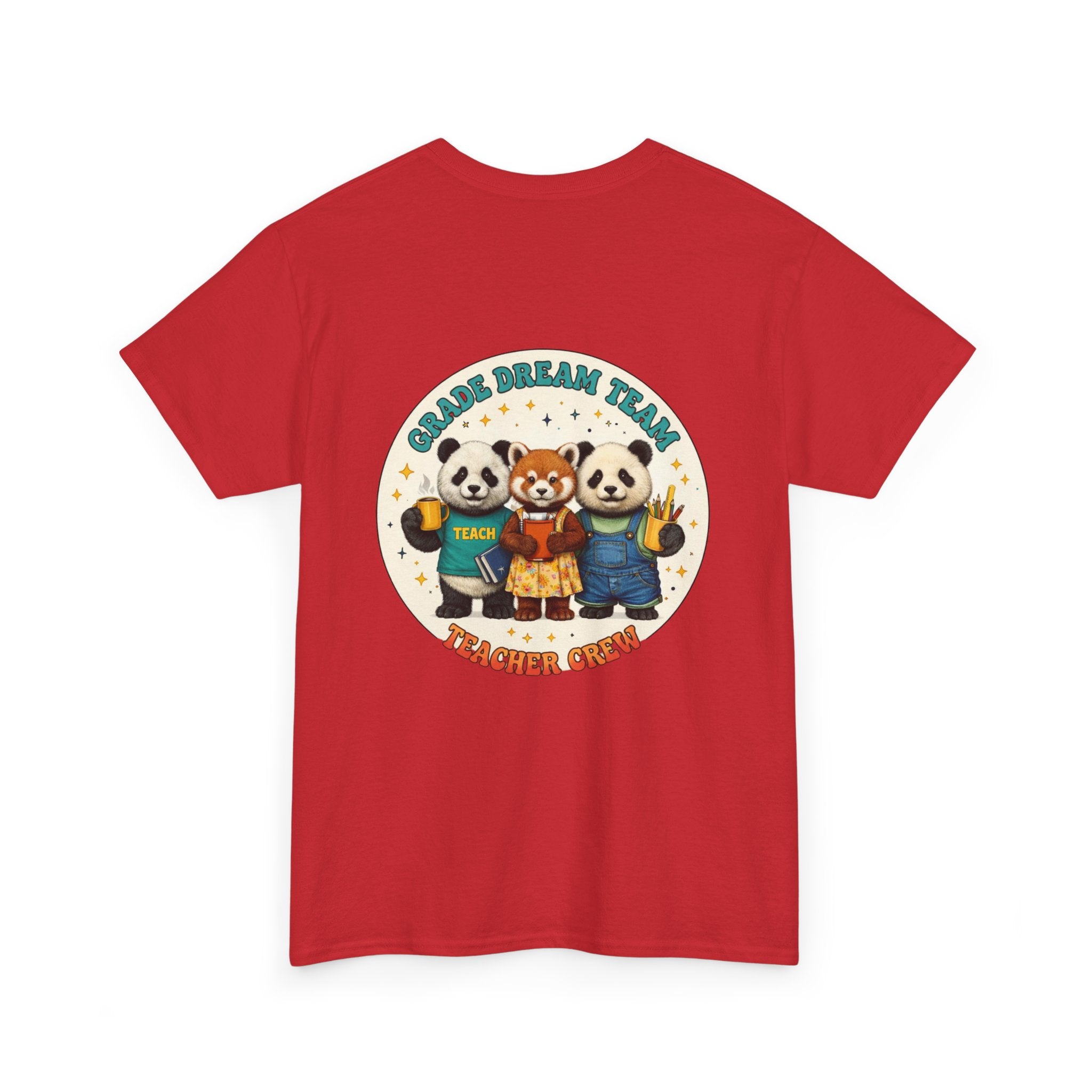 Panda Teacher Dream Team Tee
