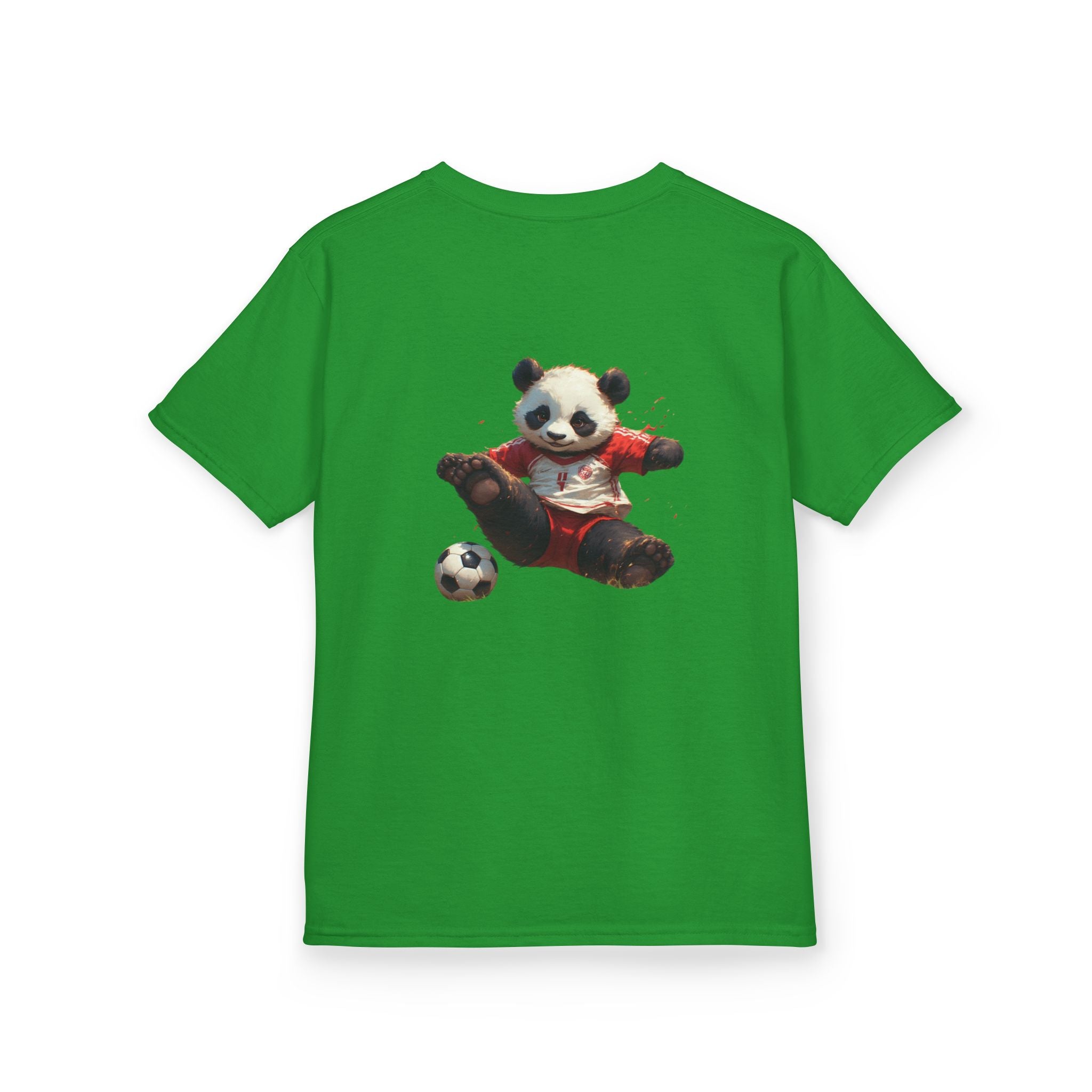 Kids Panda Soccer T‑Shirt — "Goon Panda Outfitters" Graphic Tee