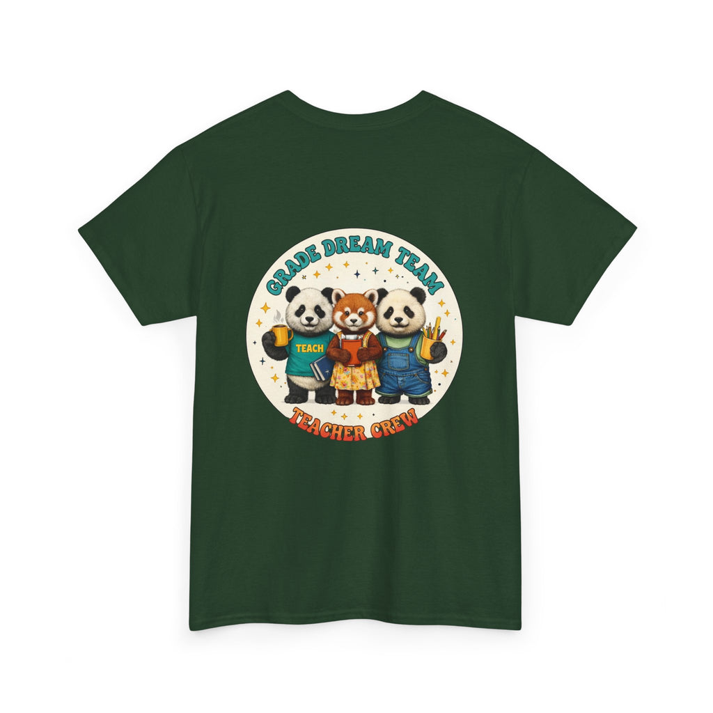 Panda Teacher Dream Team Tee