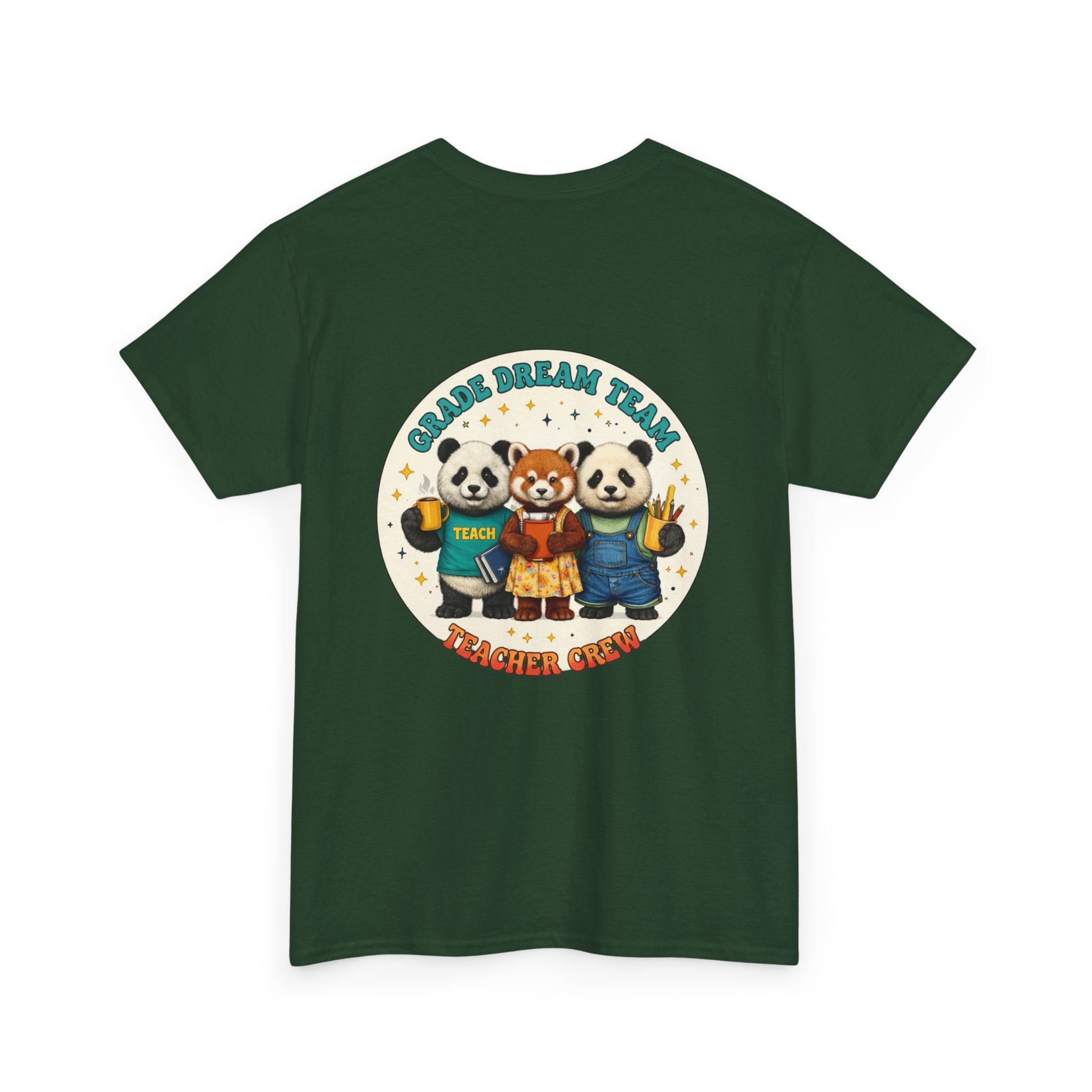 Panda Teacher Dream Team Tee