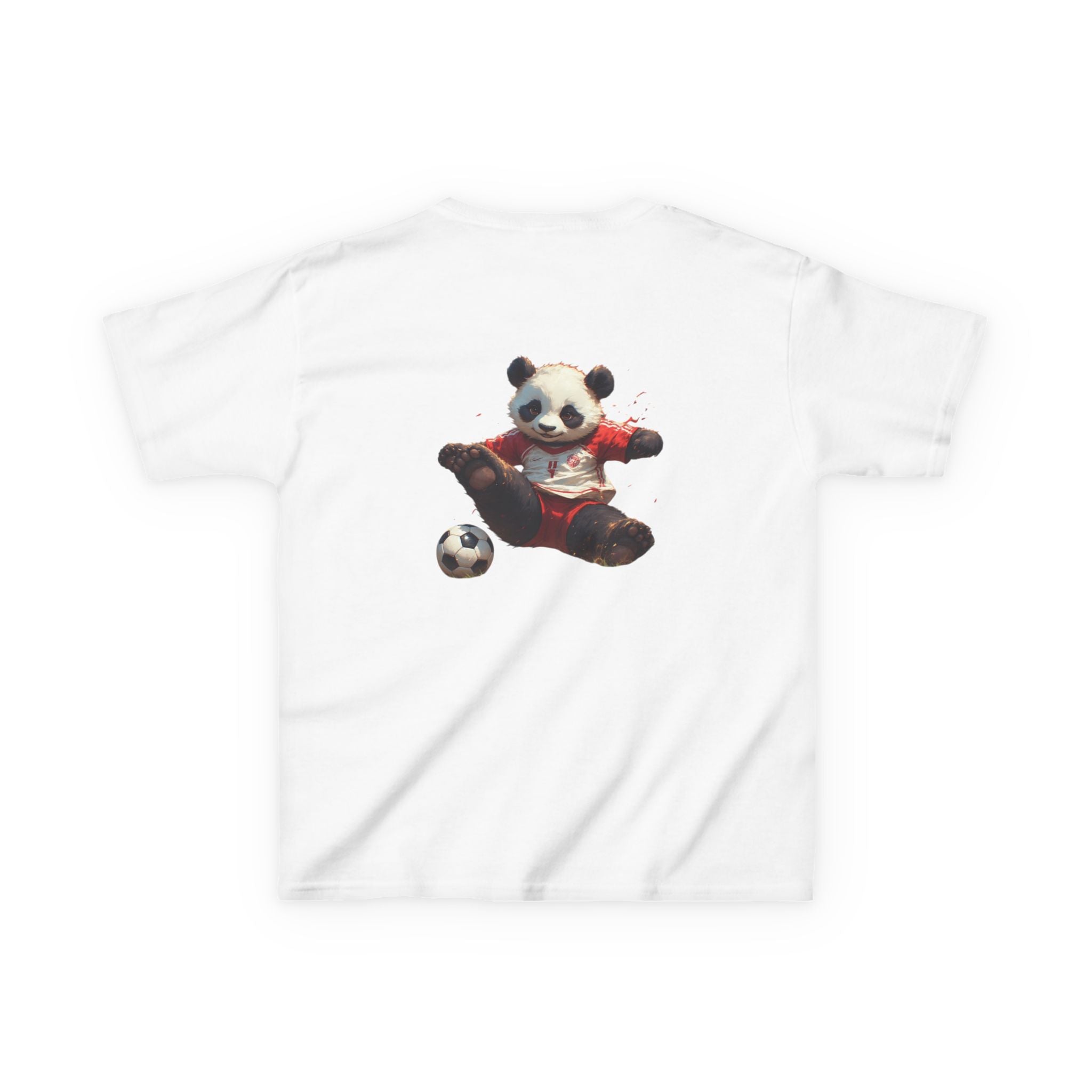 Kids Panda Soccer T‑Shirt — "Goon Panda Outfitters" Graphic Tee