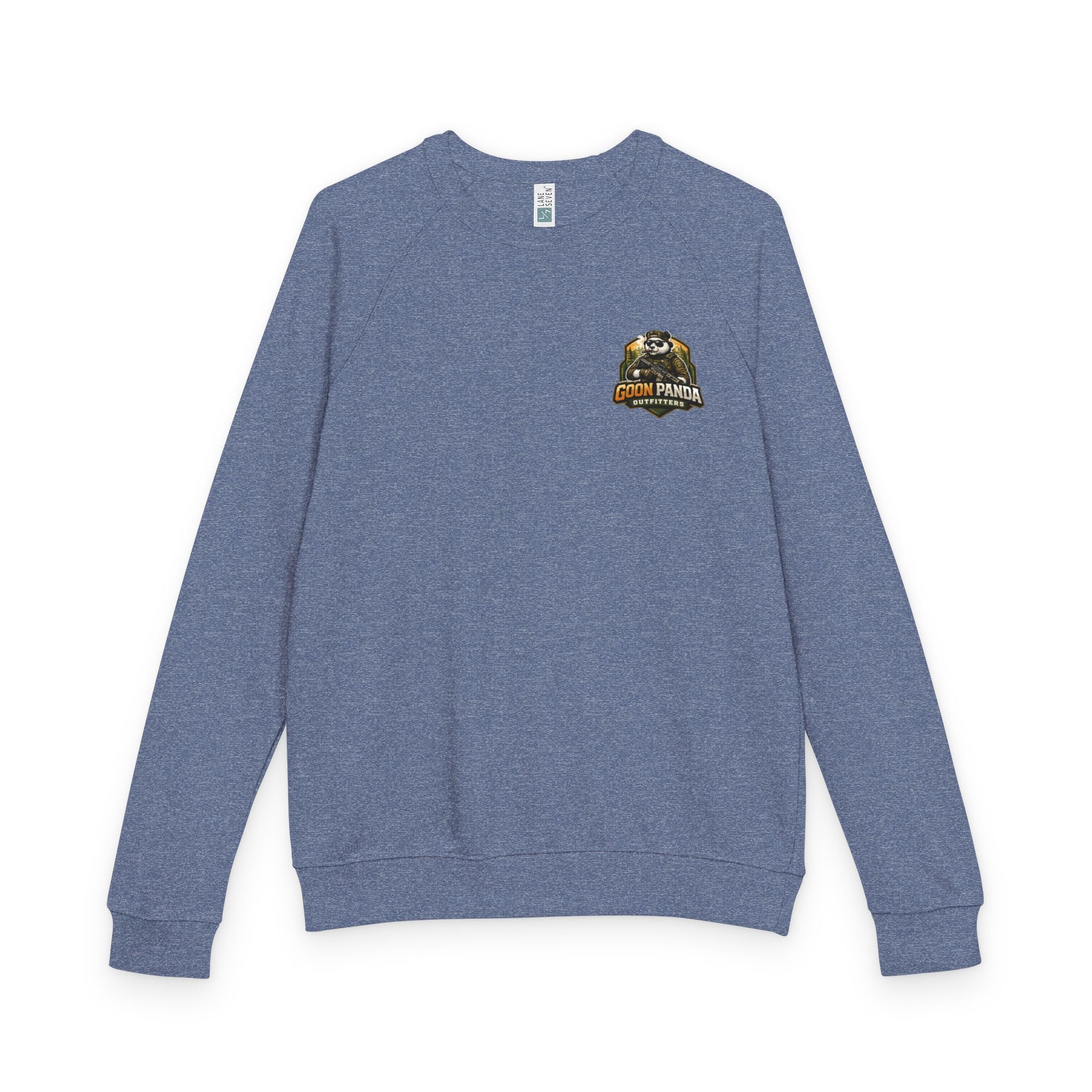 Panda Hooligan Raglan Crewneck Sweatshirt