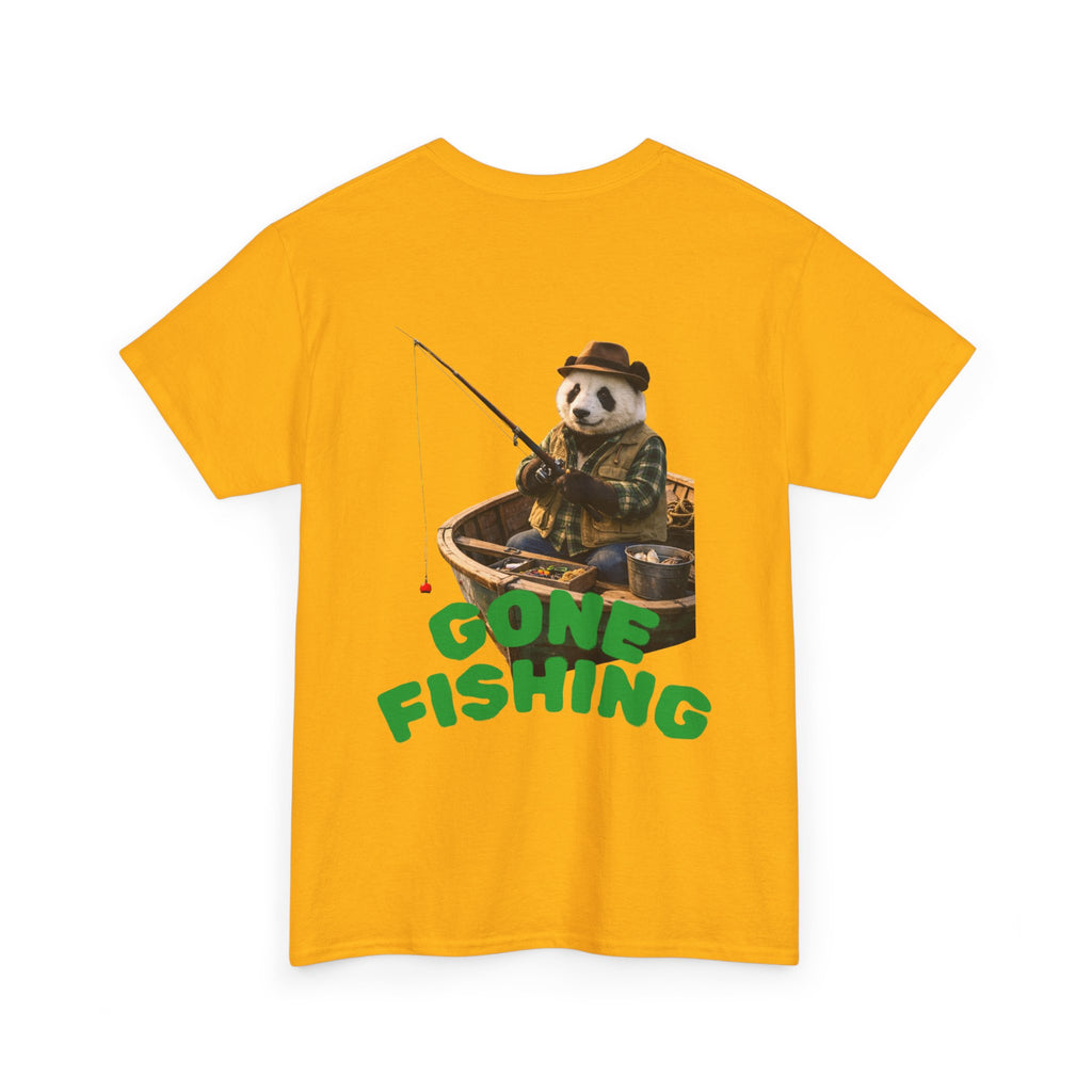 Gone Fishing Panda T-Shirt