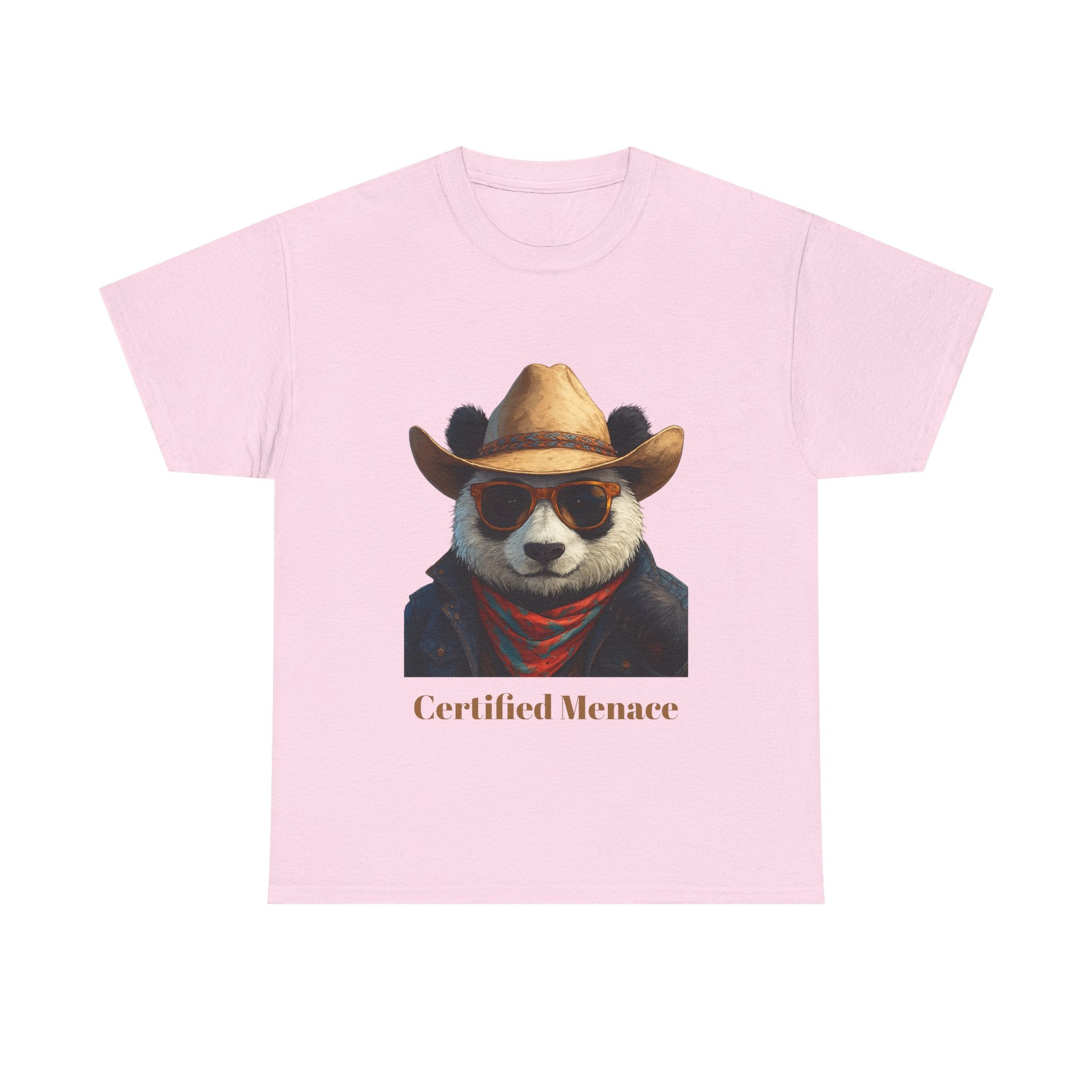 Certified Menace T-Shirt — 'Goon Panda Outfitters' Graphic Tee