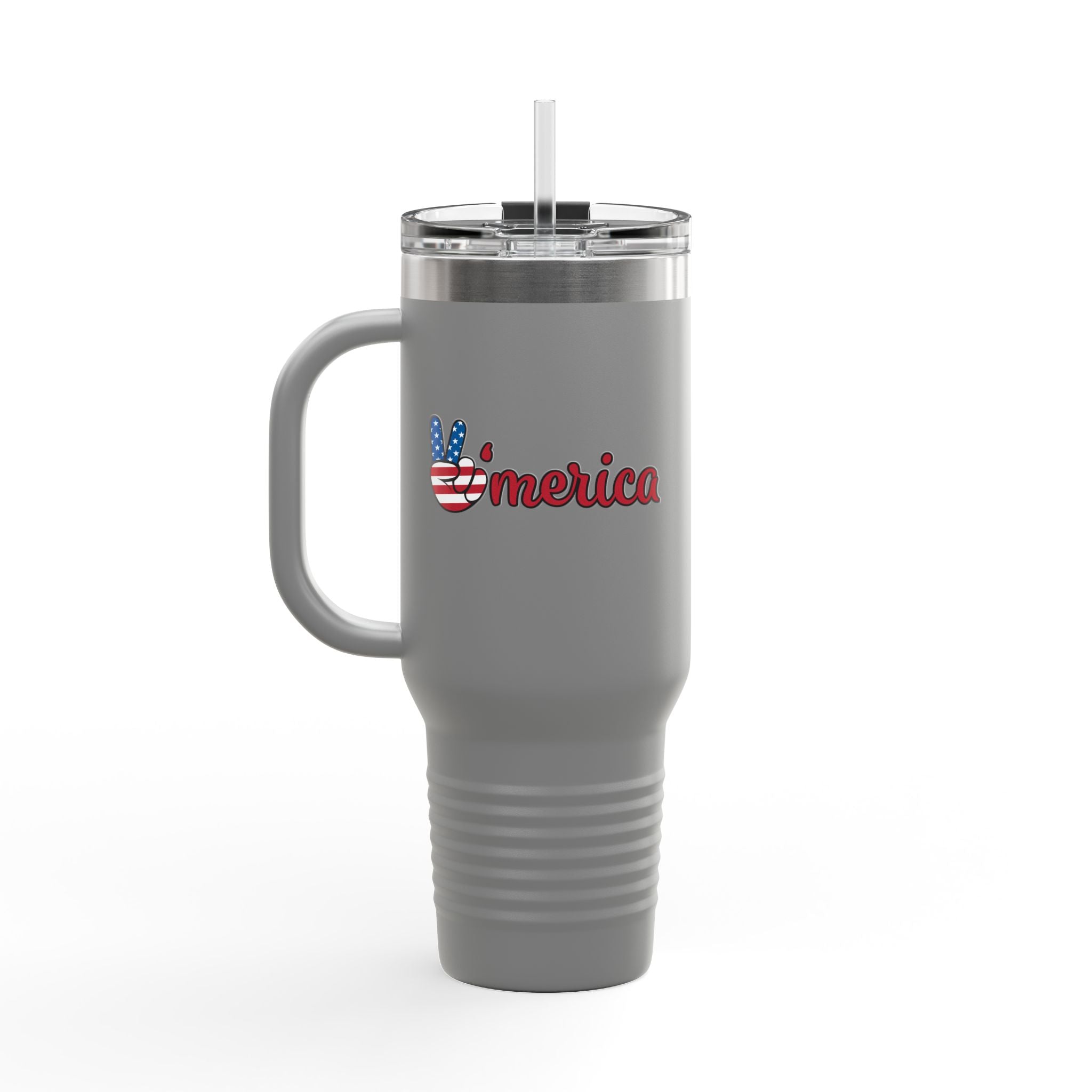 40oz Insulated Travel Mug - Goon Panda Outfitters Logo Stainless Tumbler