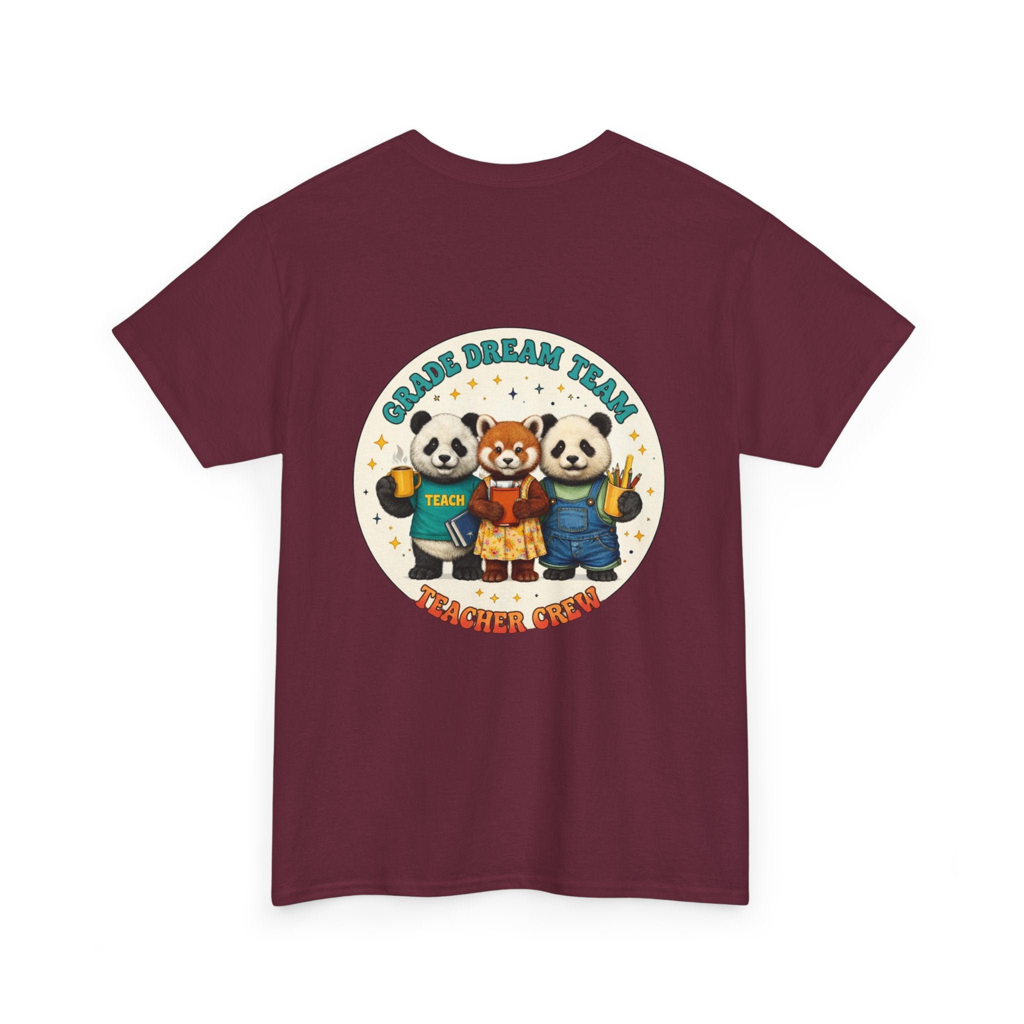 Panda Teacher Dream Team Tee