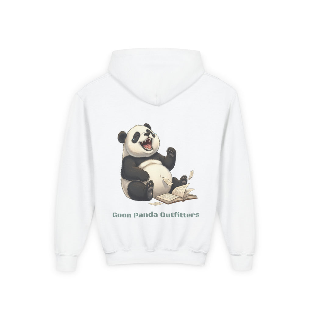 Panda Reading Youth Hoodie