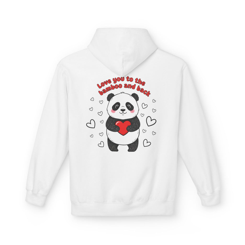 Valentine's Panda 'Love You to the Bamboo and Back' Hoodie