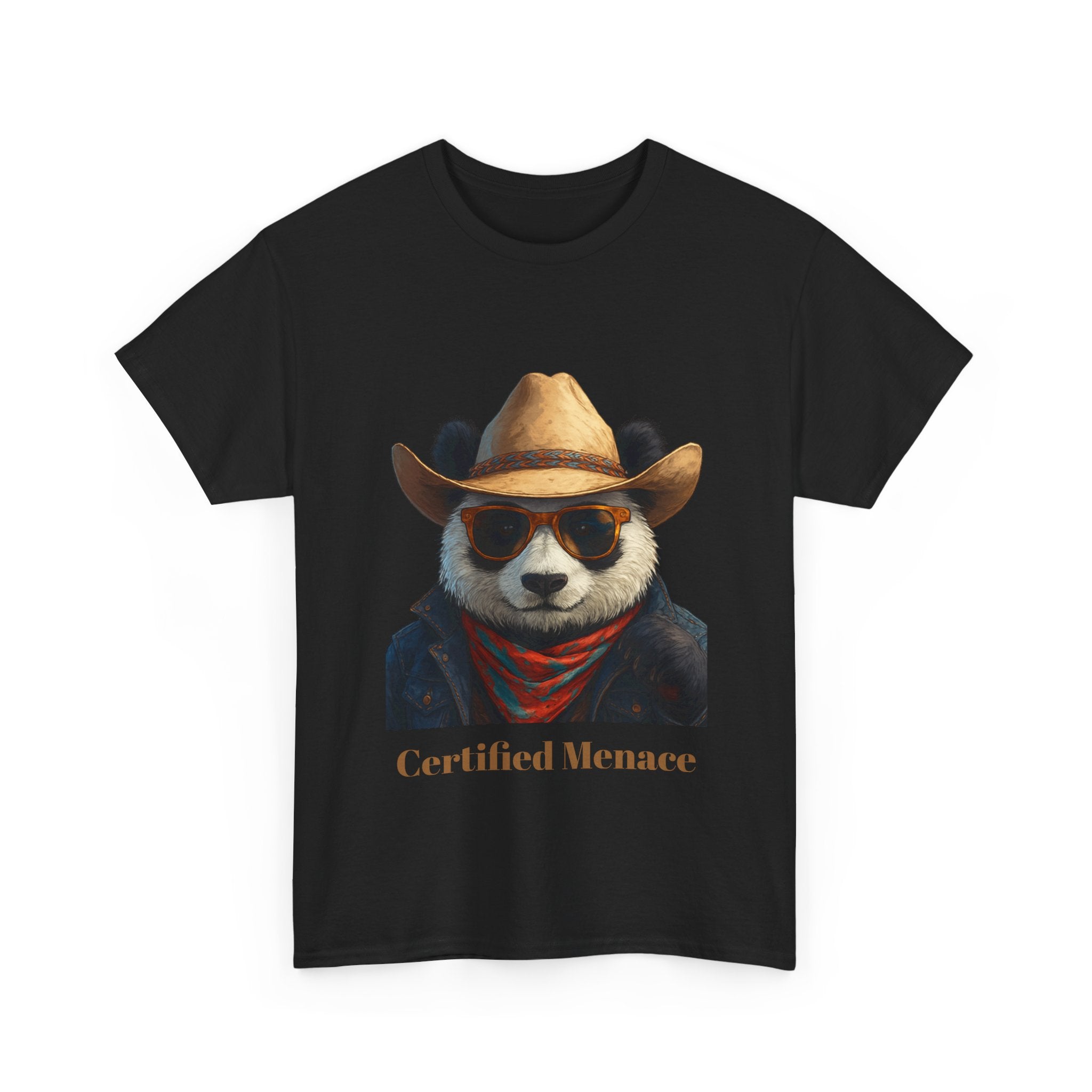 Certified Menace T-Shirt — 'Goon Panda Outfitters' Graphic Tee