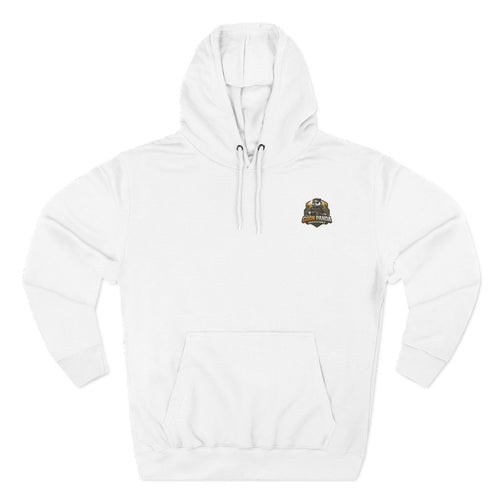 Drunk-ish Panda Hoodie — Funny Beer Lumberjack Animal Graphic Fleece Hoodie