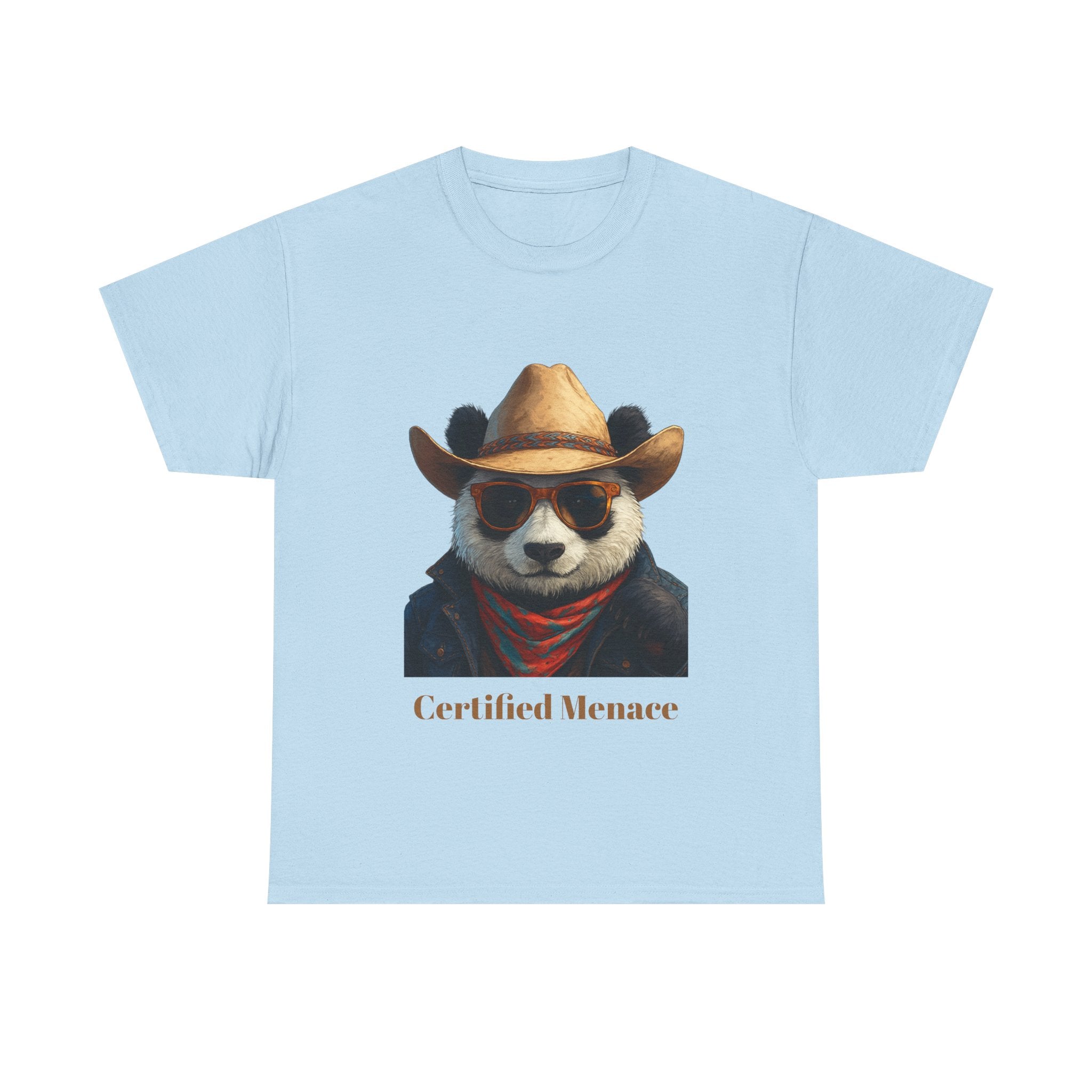 Certified Menace T-Shirt — 'Goon Panda Outfitters' Graphic Tee