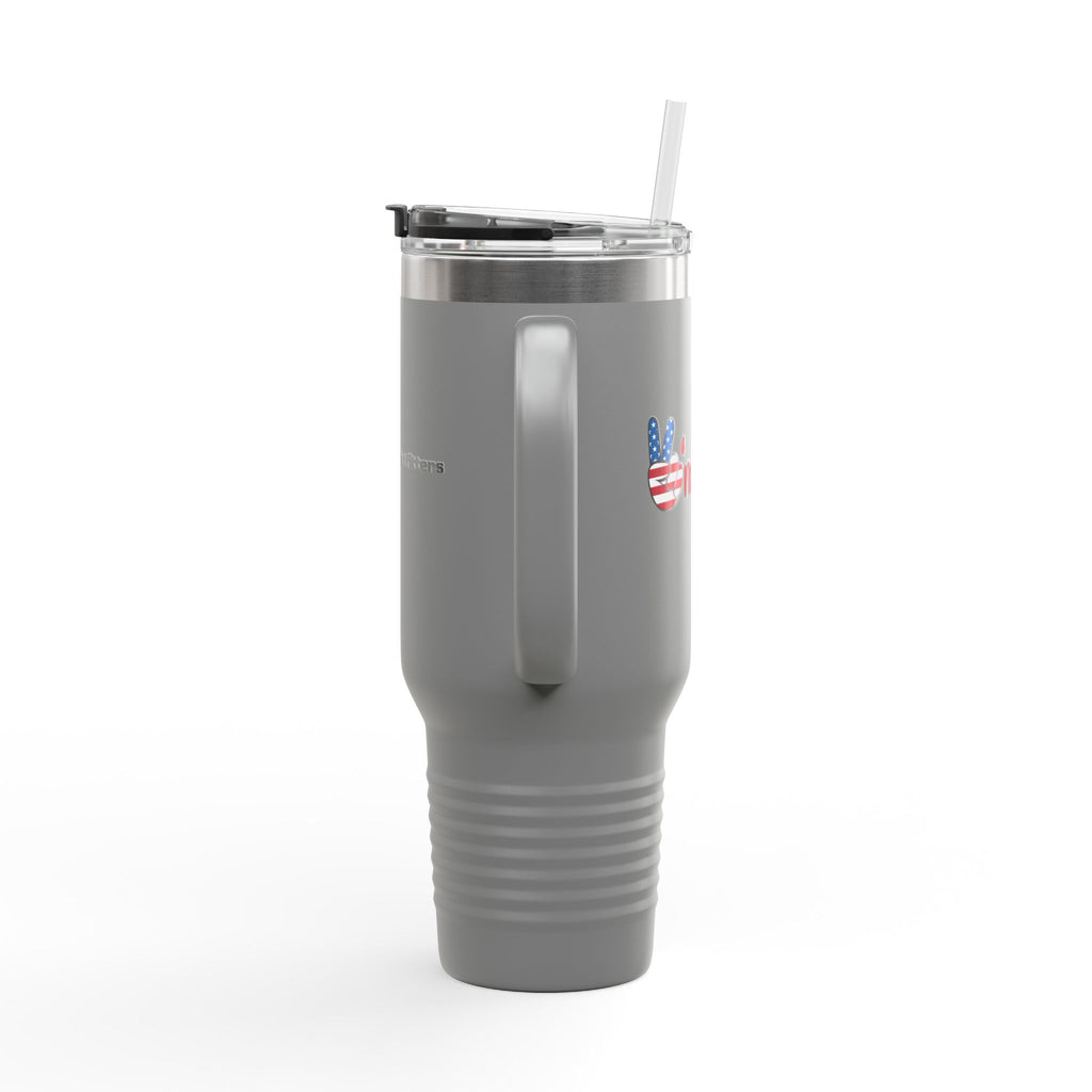 40oz Insulated Travel Mug - Goon Panda Outfitters Logo Stainless Tumbler