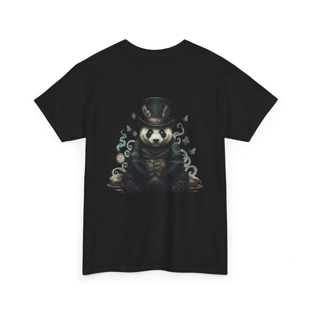 Panda Gentleman T-Shirt — Top Hat Steampunk Panda Graphic Tee