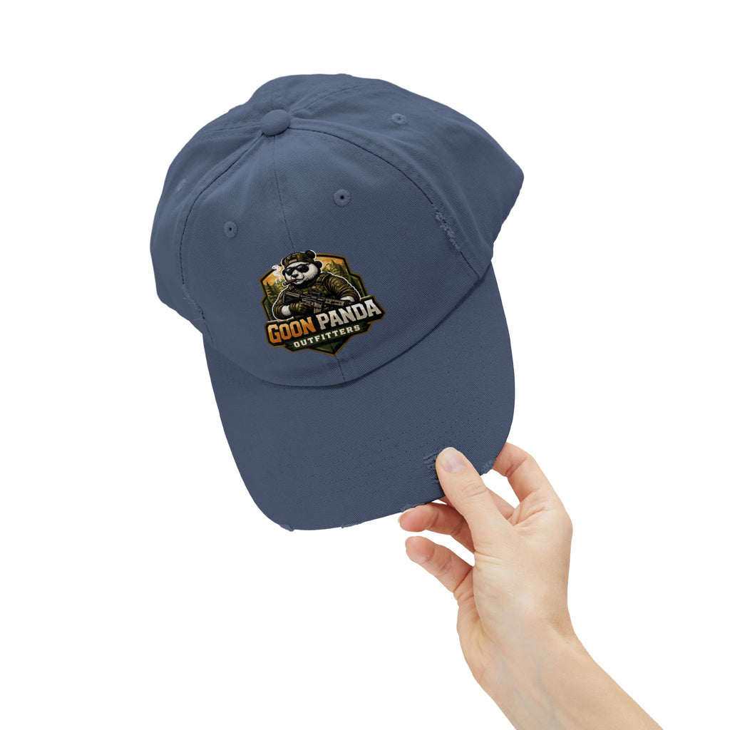 Goon Panda Outfitters Distressed Baseball Cap