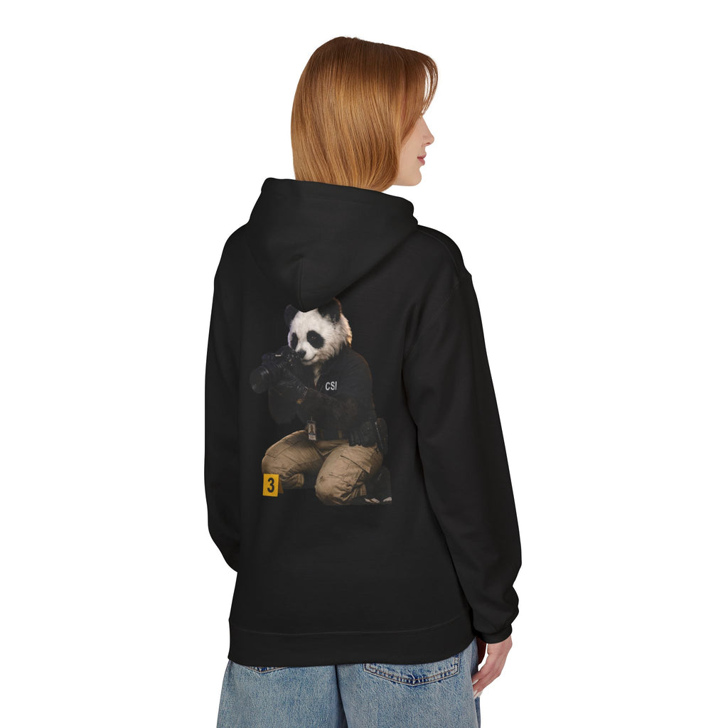Panda CSI Hoodie — Cute Panda Graphic Pullover