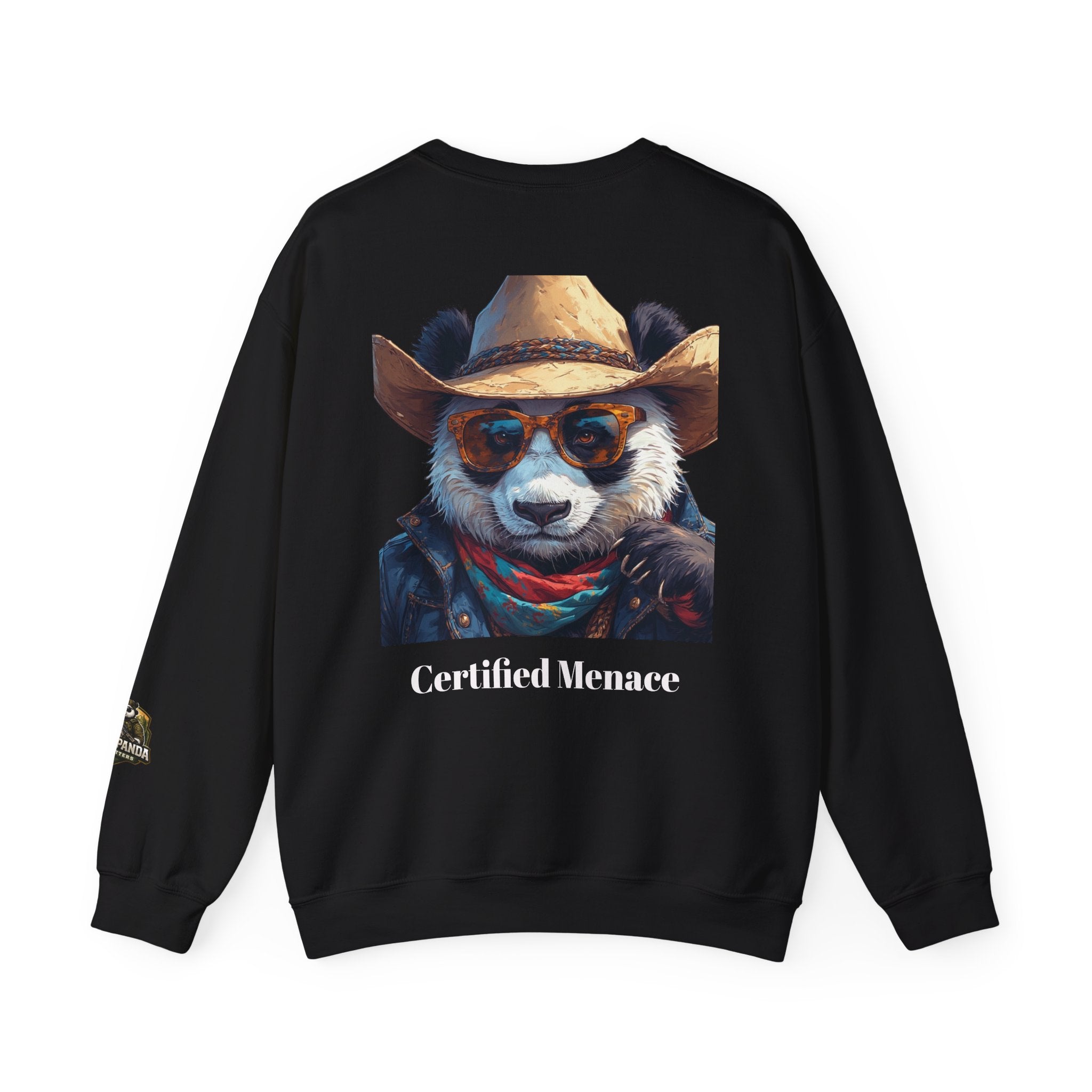 Certified Menace Panda Unisex Heavy Blend™ Crewneck Sweatshirt