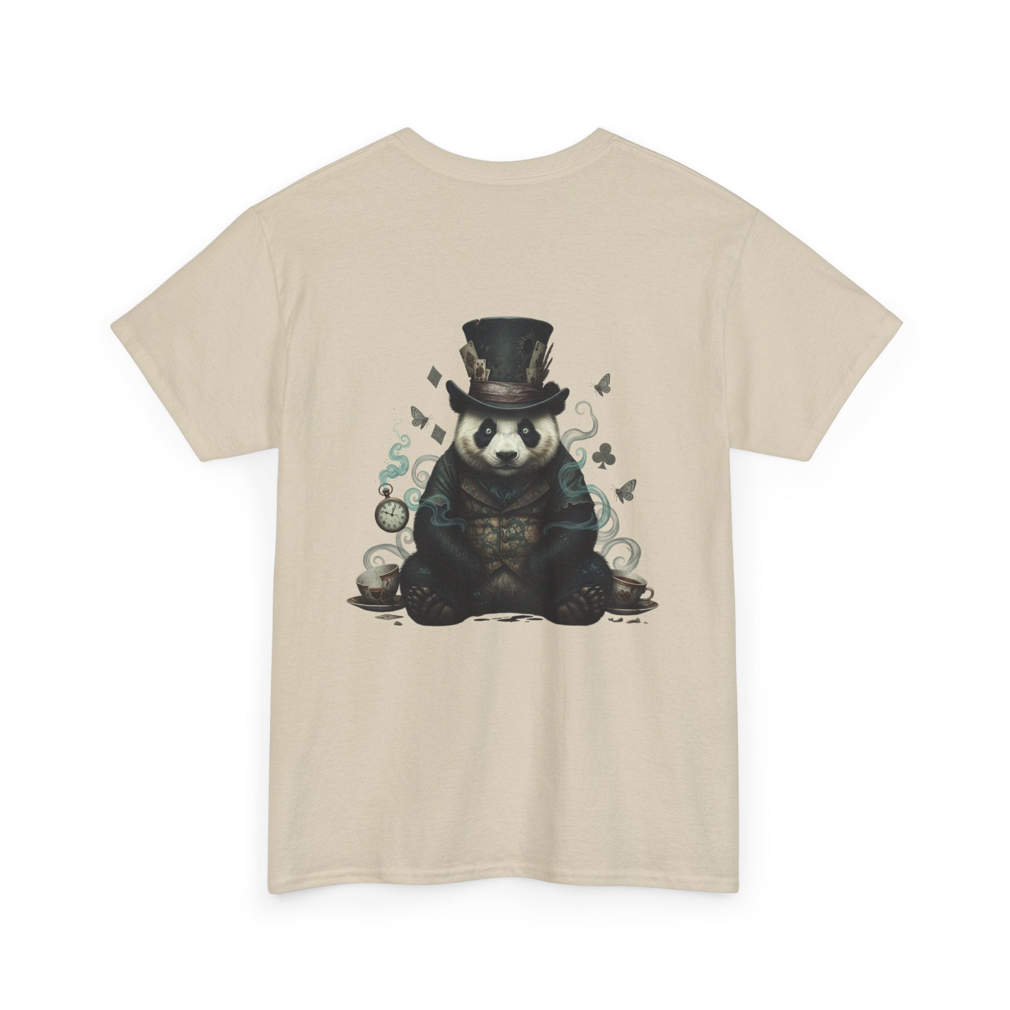 Panda Gentleman T-Shirt — Top Hat Steampunk Panda Graphic Tee