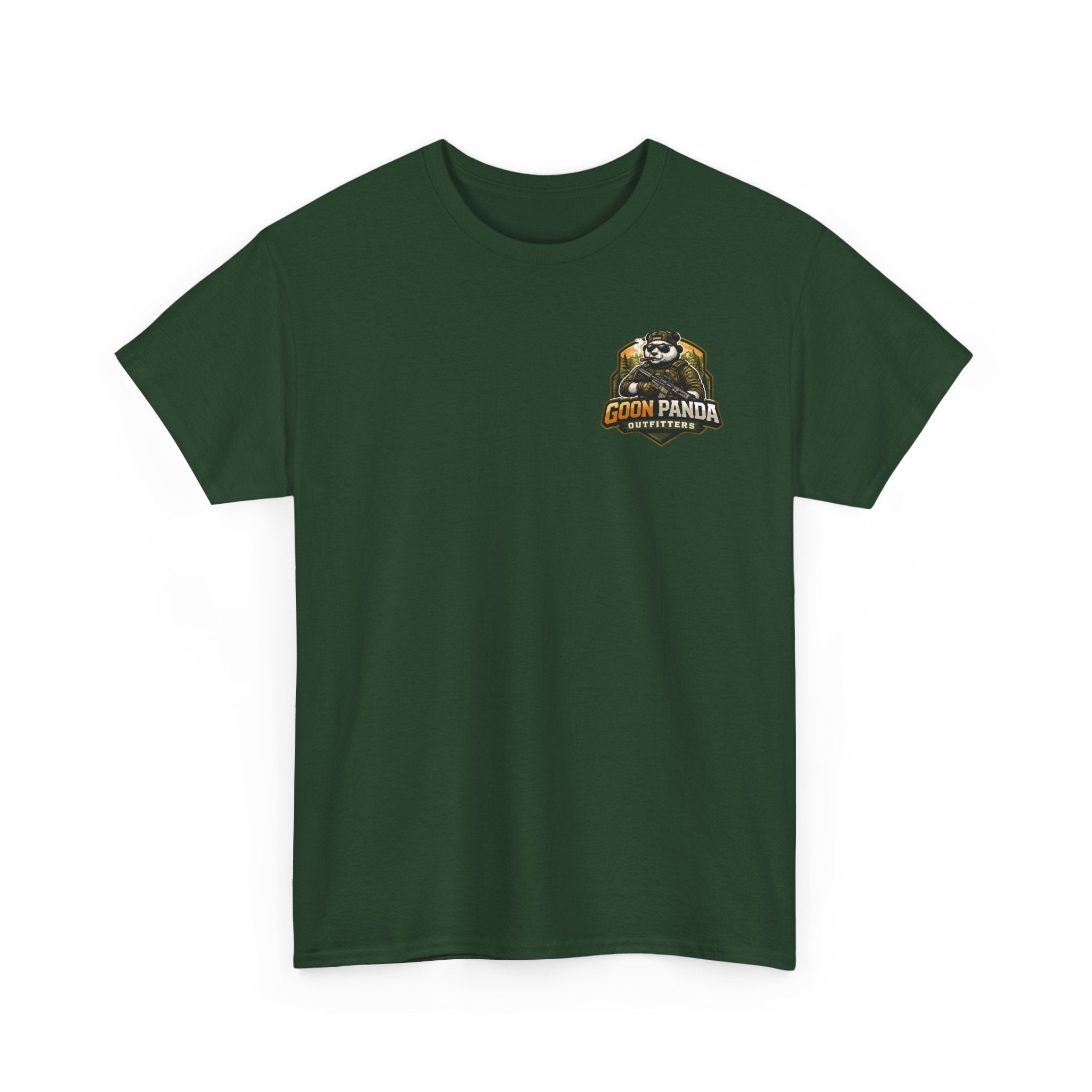 Panda Biker T-Shirt — Retro Motorcycle Riding Panda Graphic Tee