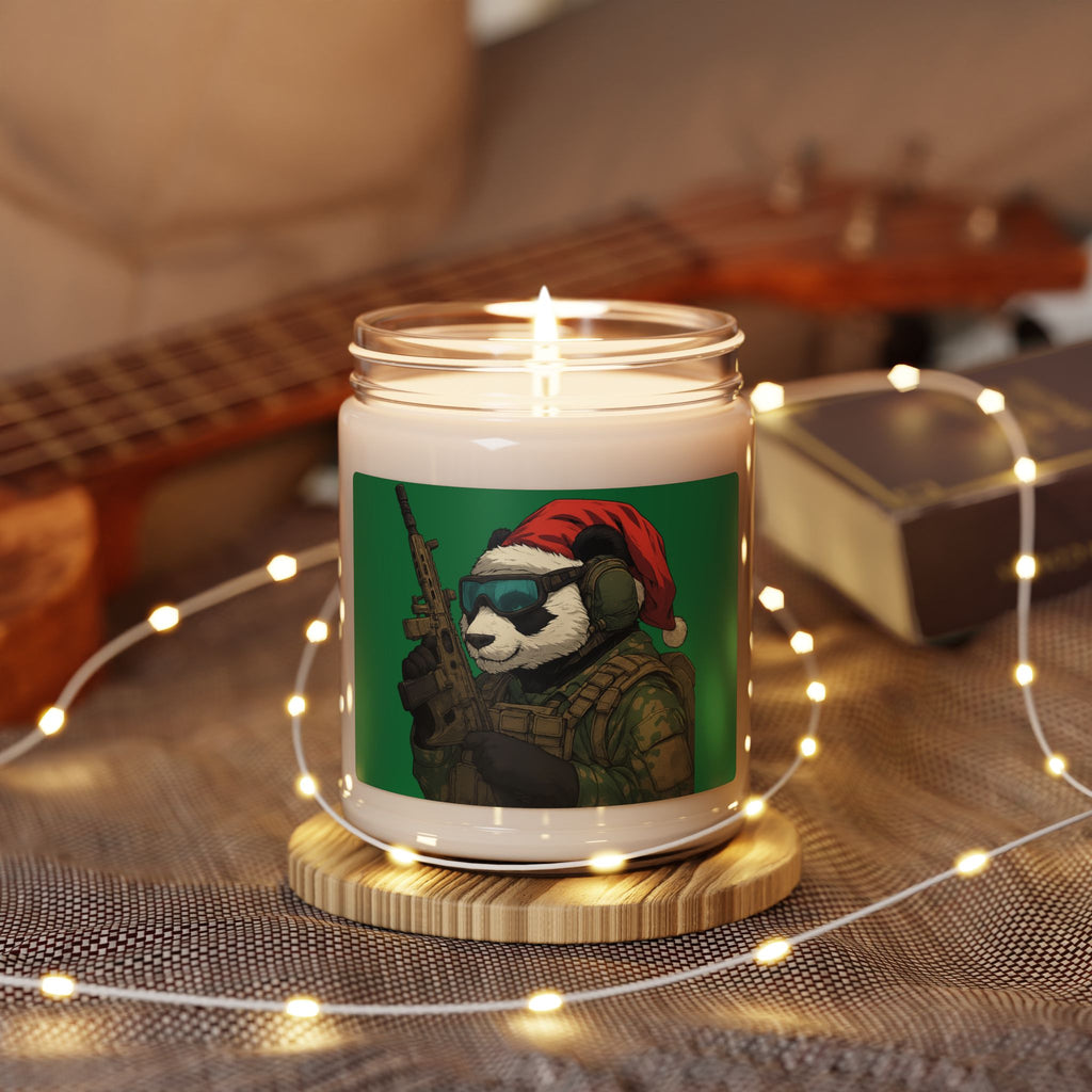 Panda Scented Soy Candle — 9oz Home Fragrance