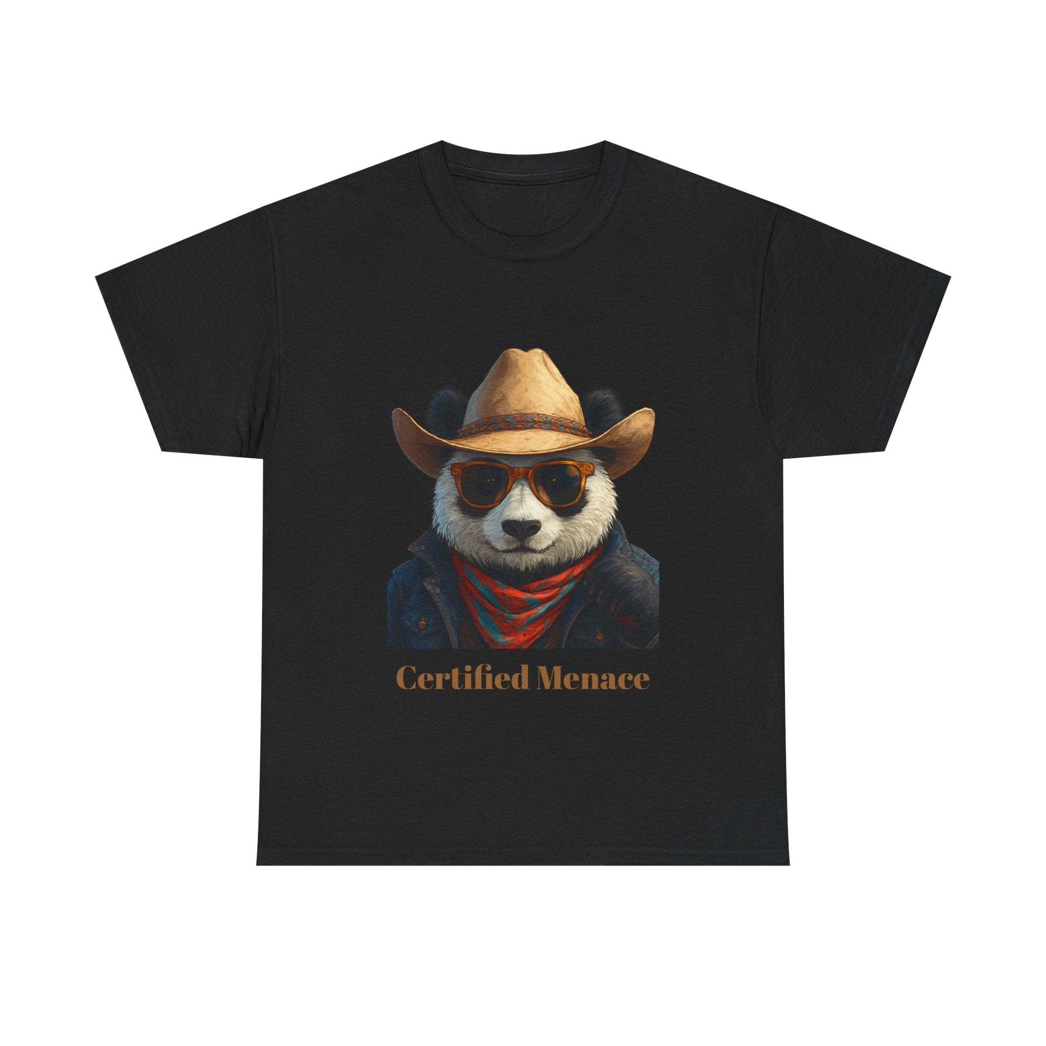 Certified Menace T-Shirt — 'Goon Panda Outfitters' Graphic Tee