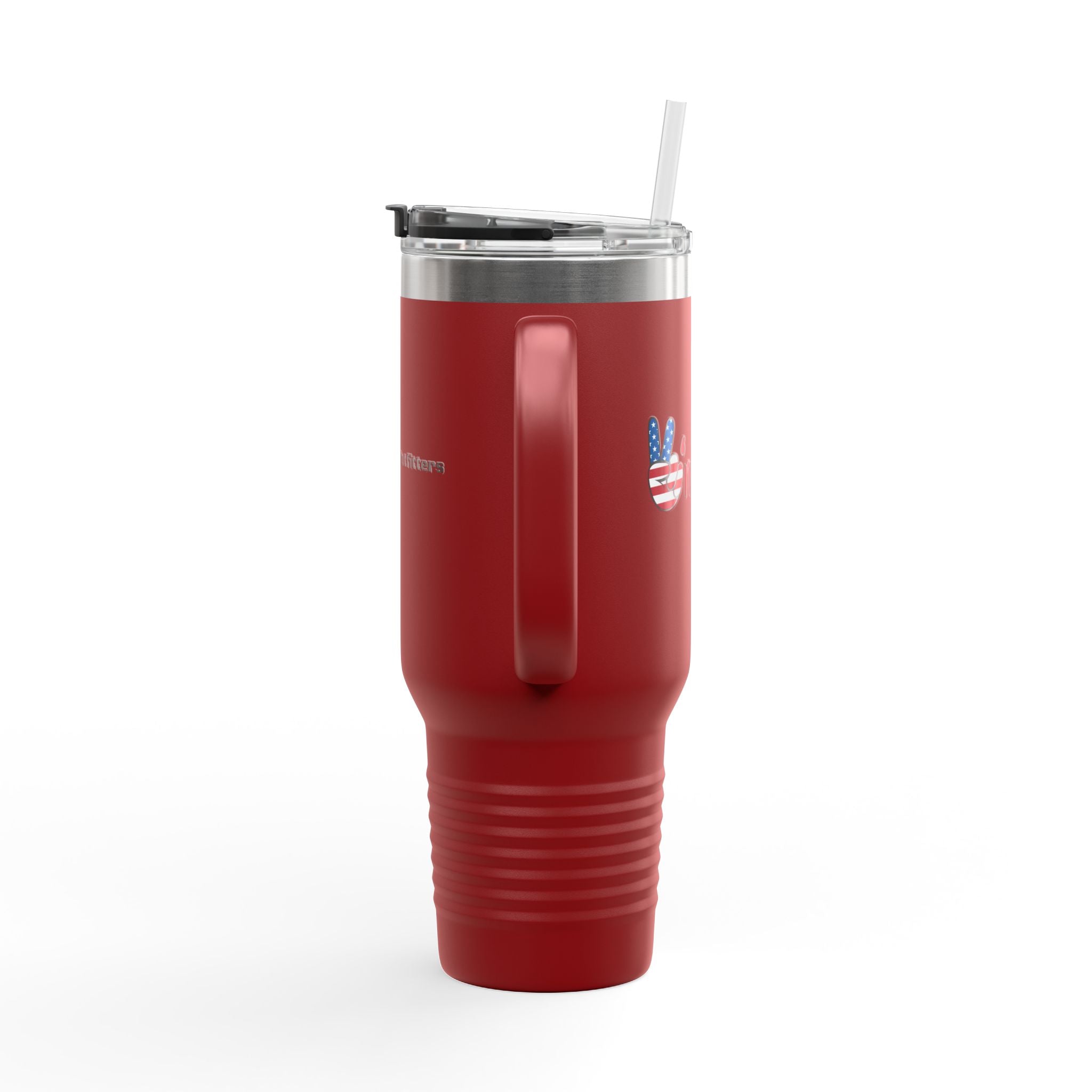 40oz Insulated Travel Mug - Goon Panda Outfitters Logo Stainless Tumbler