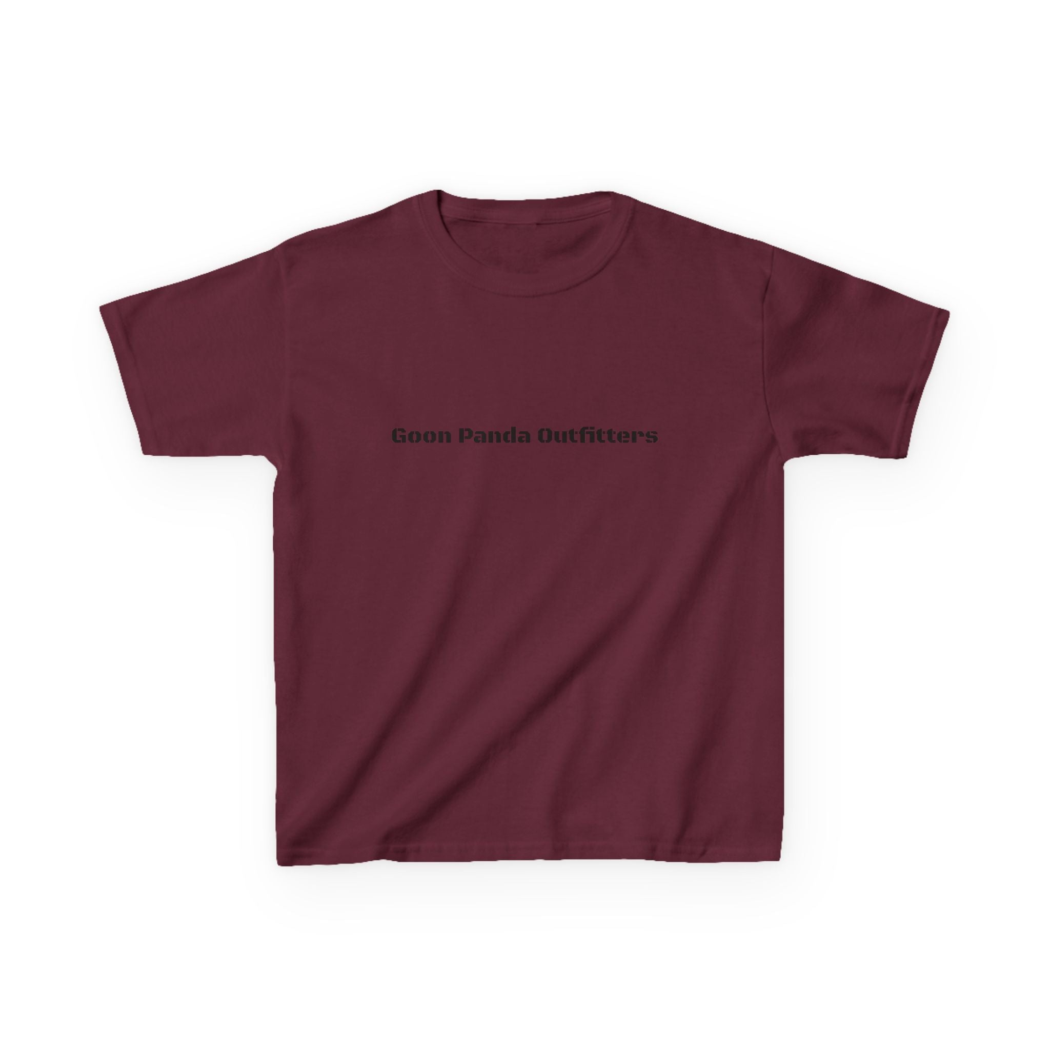 Kids Panda Soccer T‑Shirt — "Goon Panda Outfitters" Graphic Tee