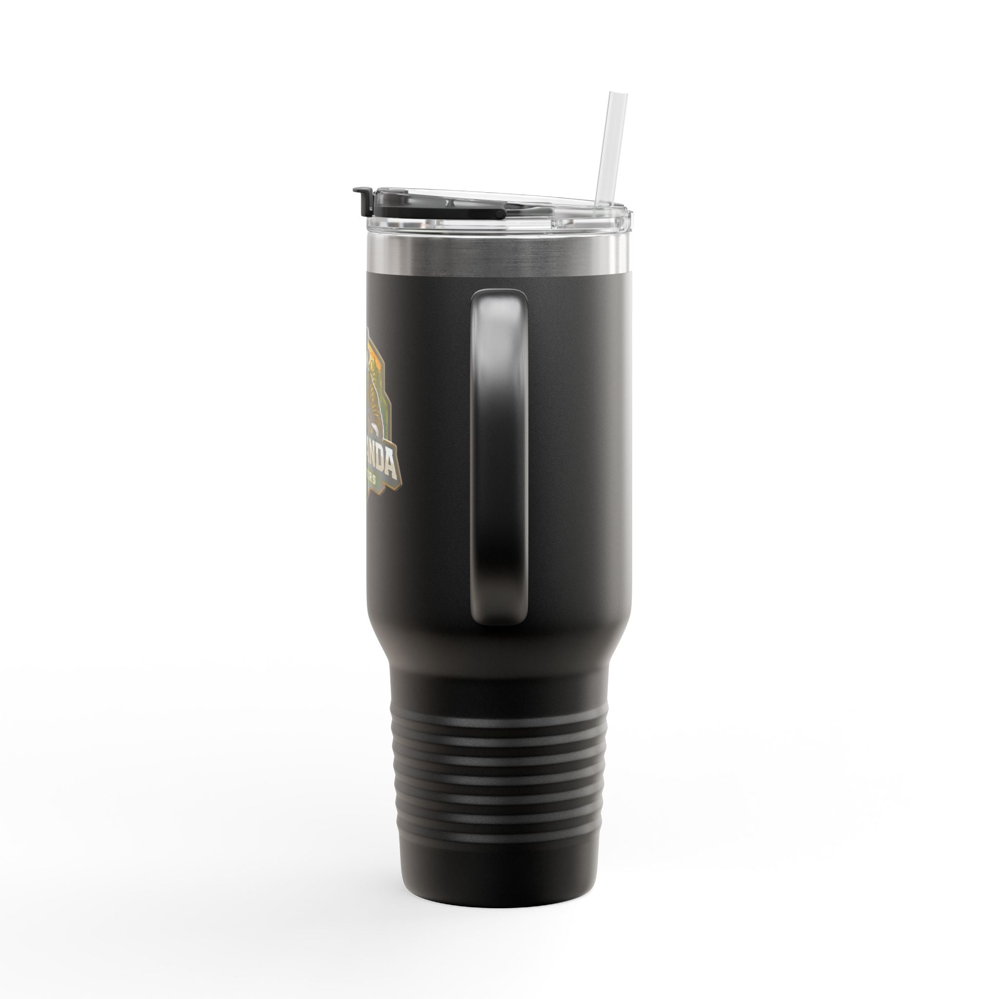 40oz Insulated Travel Mug — Adventurer Bear Design