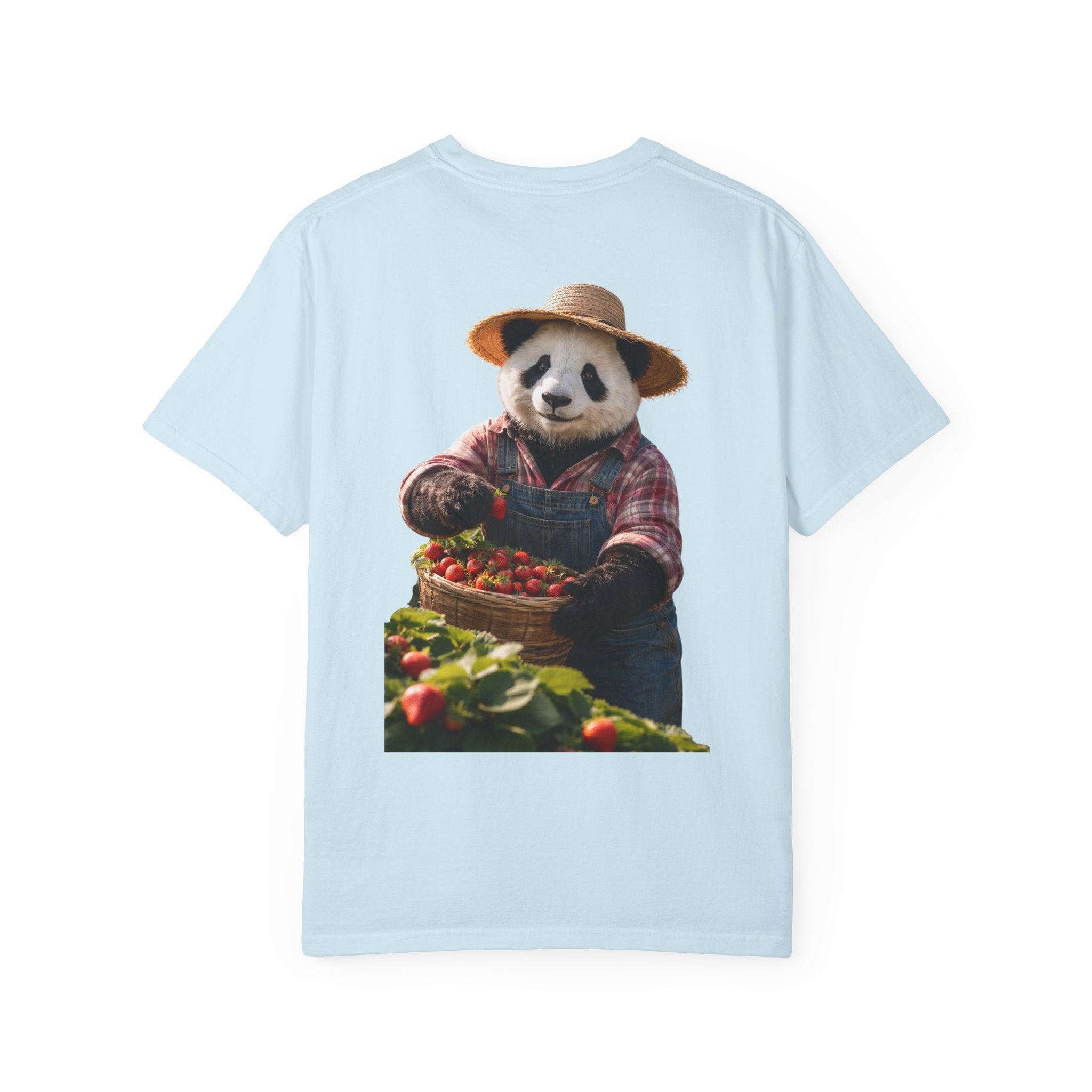 Panda Strawberry Farmer T-Shirt
