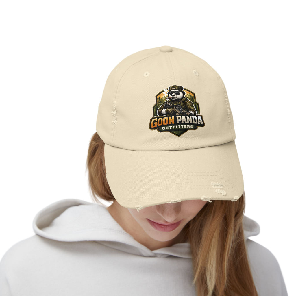 Goon Panda Outfitters Distressed Baseball Cap