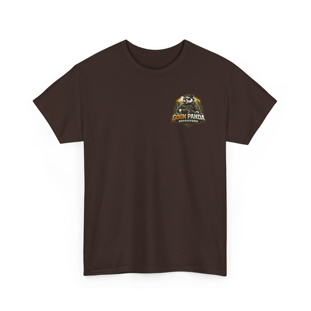 Panda Biker T-Shirt — Retro Motorcycle Riding Panda Graphic Tee