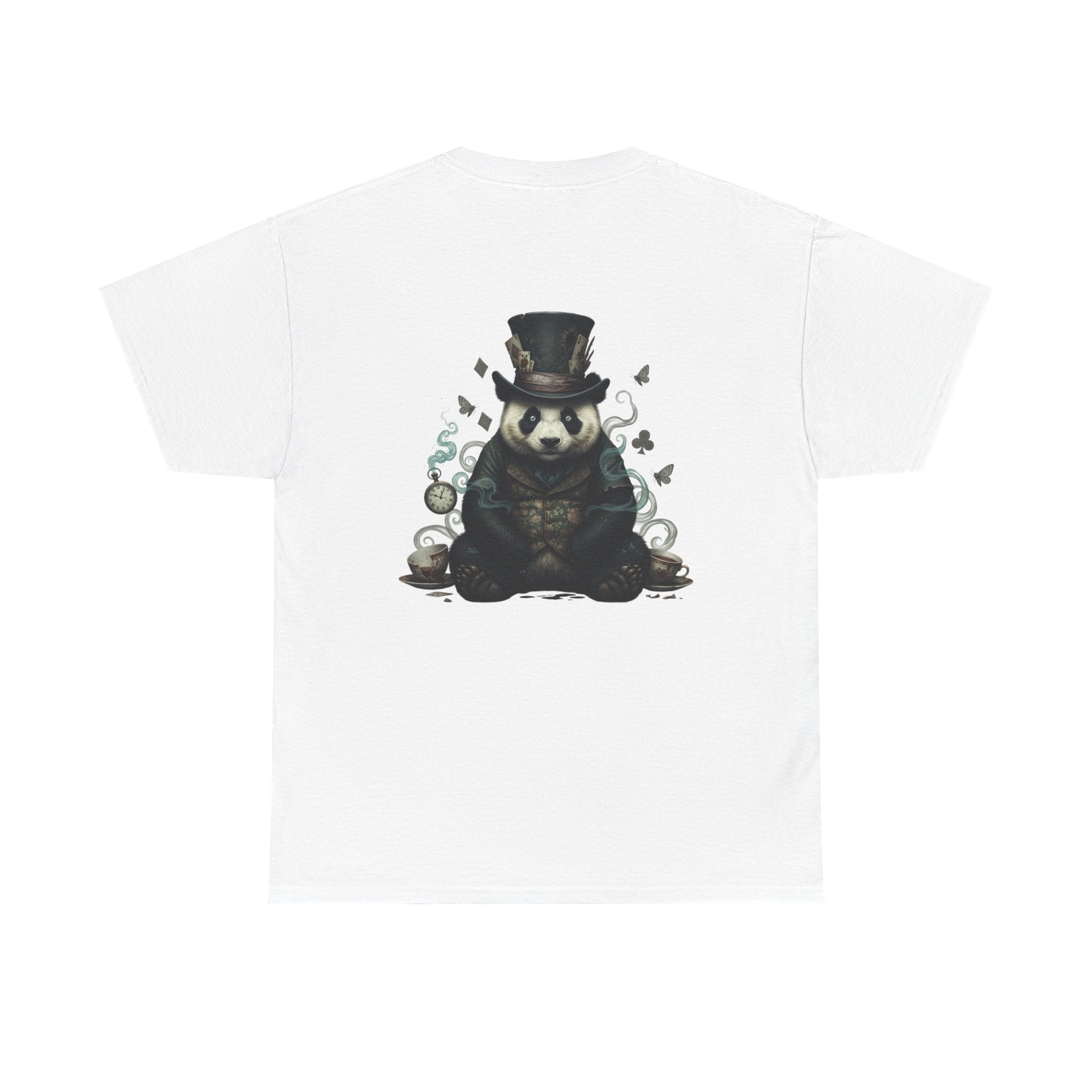 Panda Gentleman T-Shirt — Top Hat Steampunk Panda Graphic Tee
