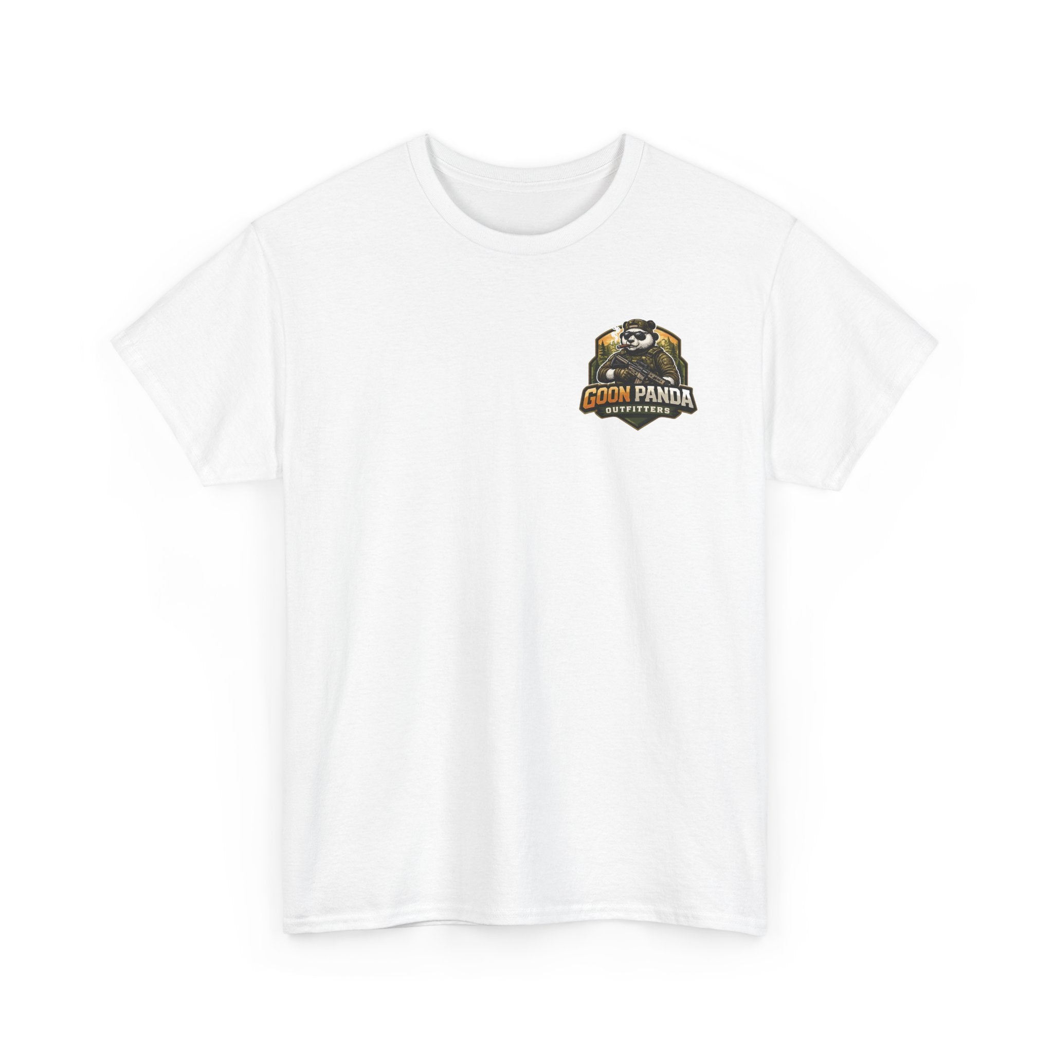 Panda Biker T-Shirt — Retro Motorcycle Riding Panda Graphic Tee