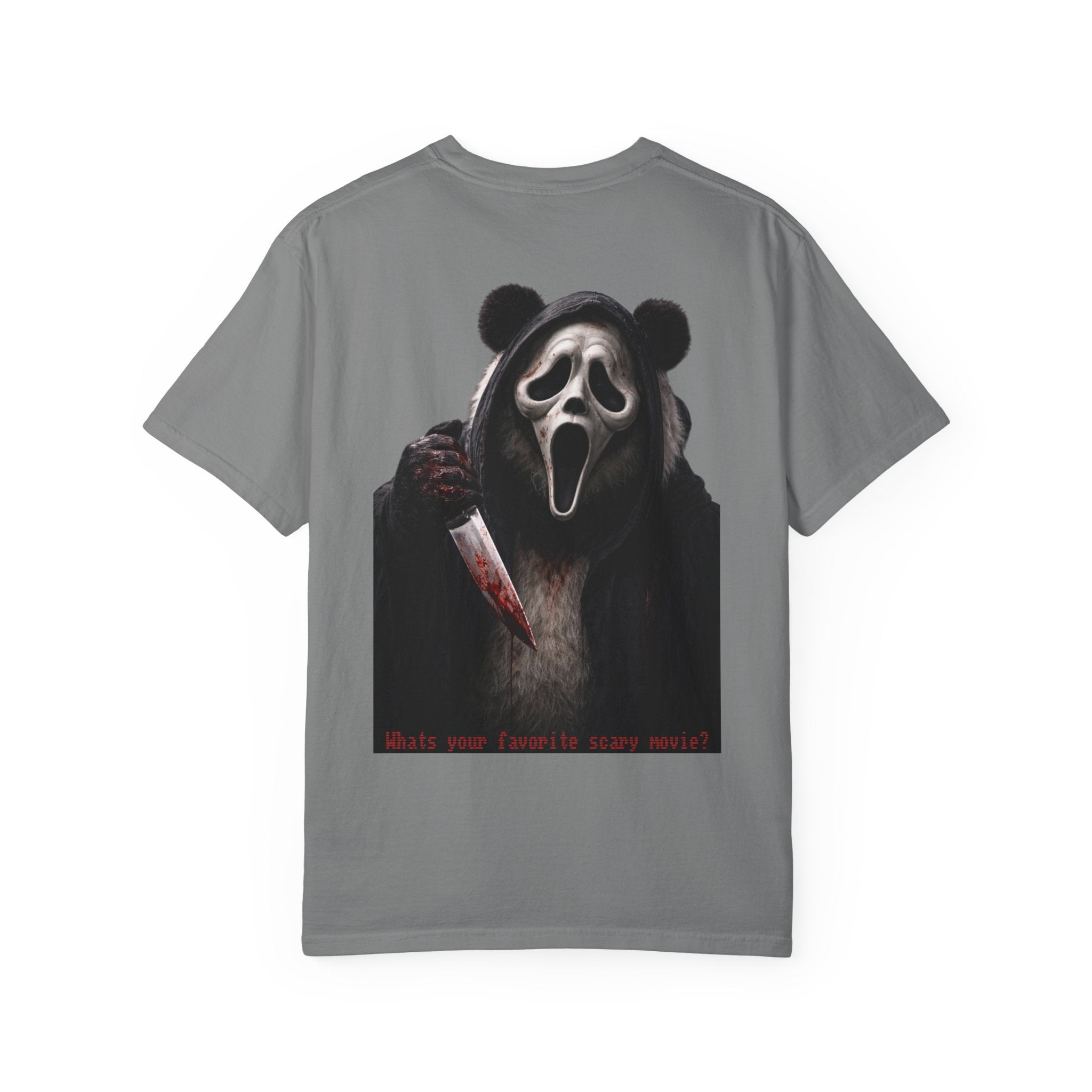 Scream Panda Graphic T-Shirt — Horror Tee