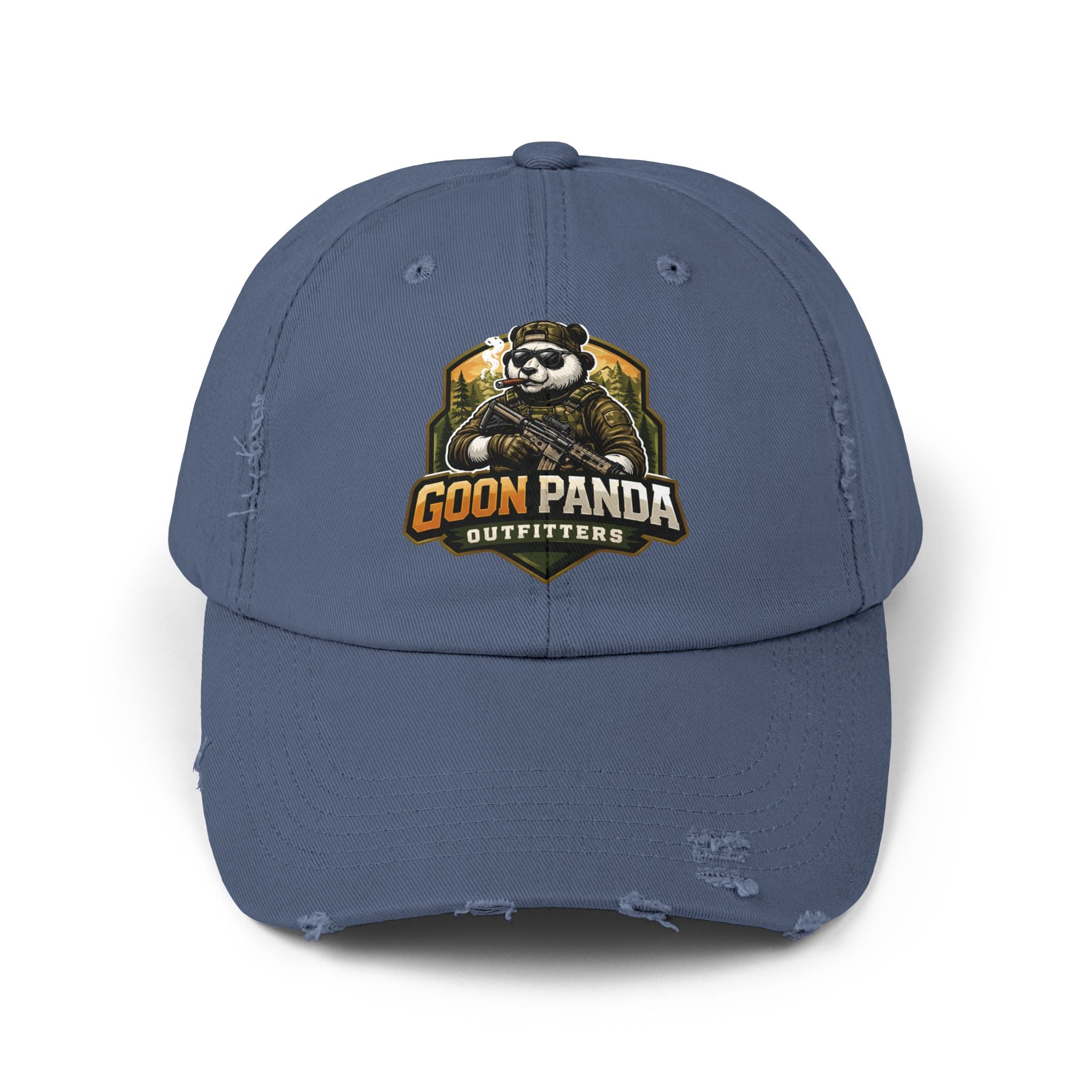 Goon Panda Outfitters Distressed Baseball Cap