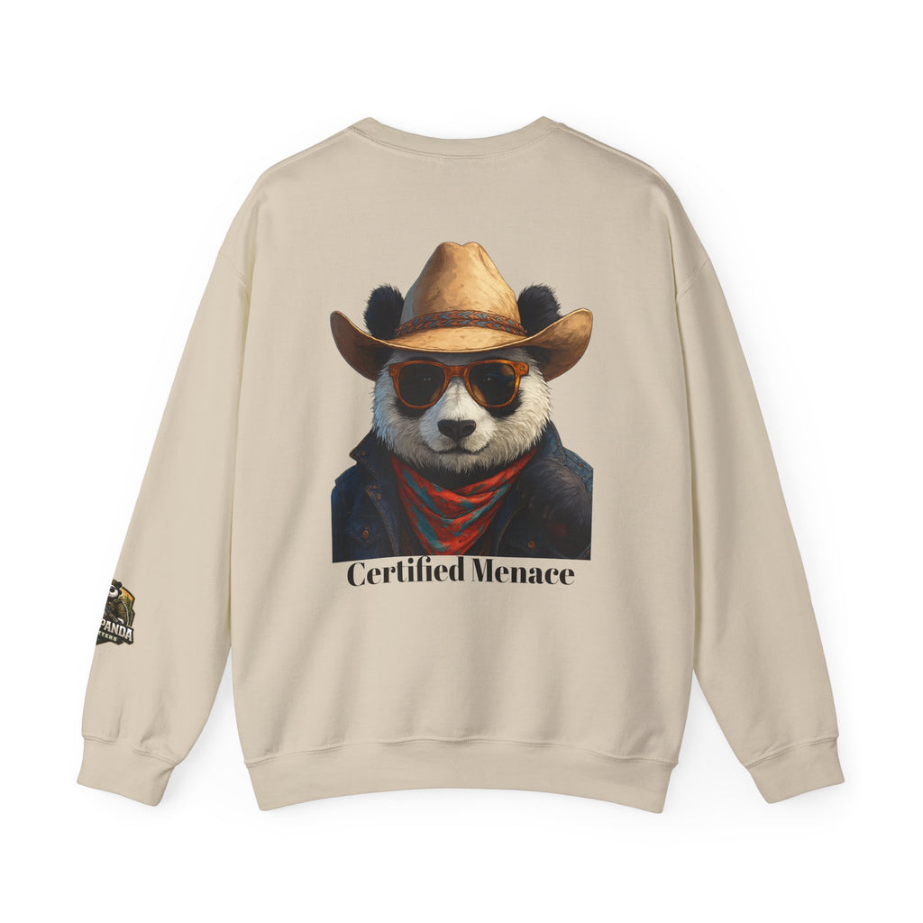 Certified Menace Panda Unisex Heavy Blend™ Crewneck Sweatshirt