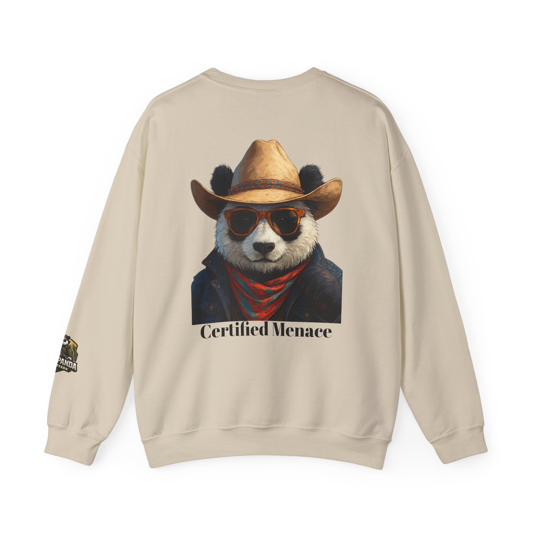 Certified Menace Panda Unisex Heavy Blend™ Crewneck Sweatshirt