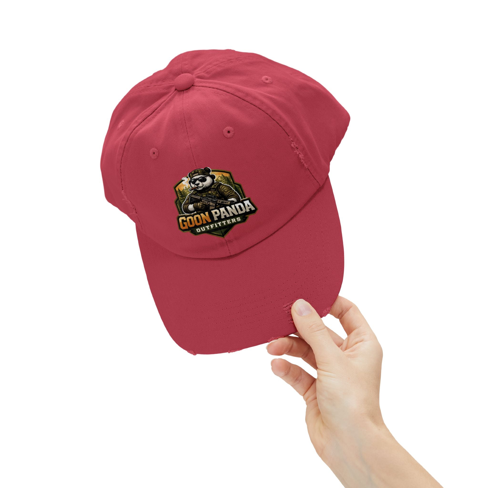 Goon Panda Outfitters Distressed Baseball Cap