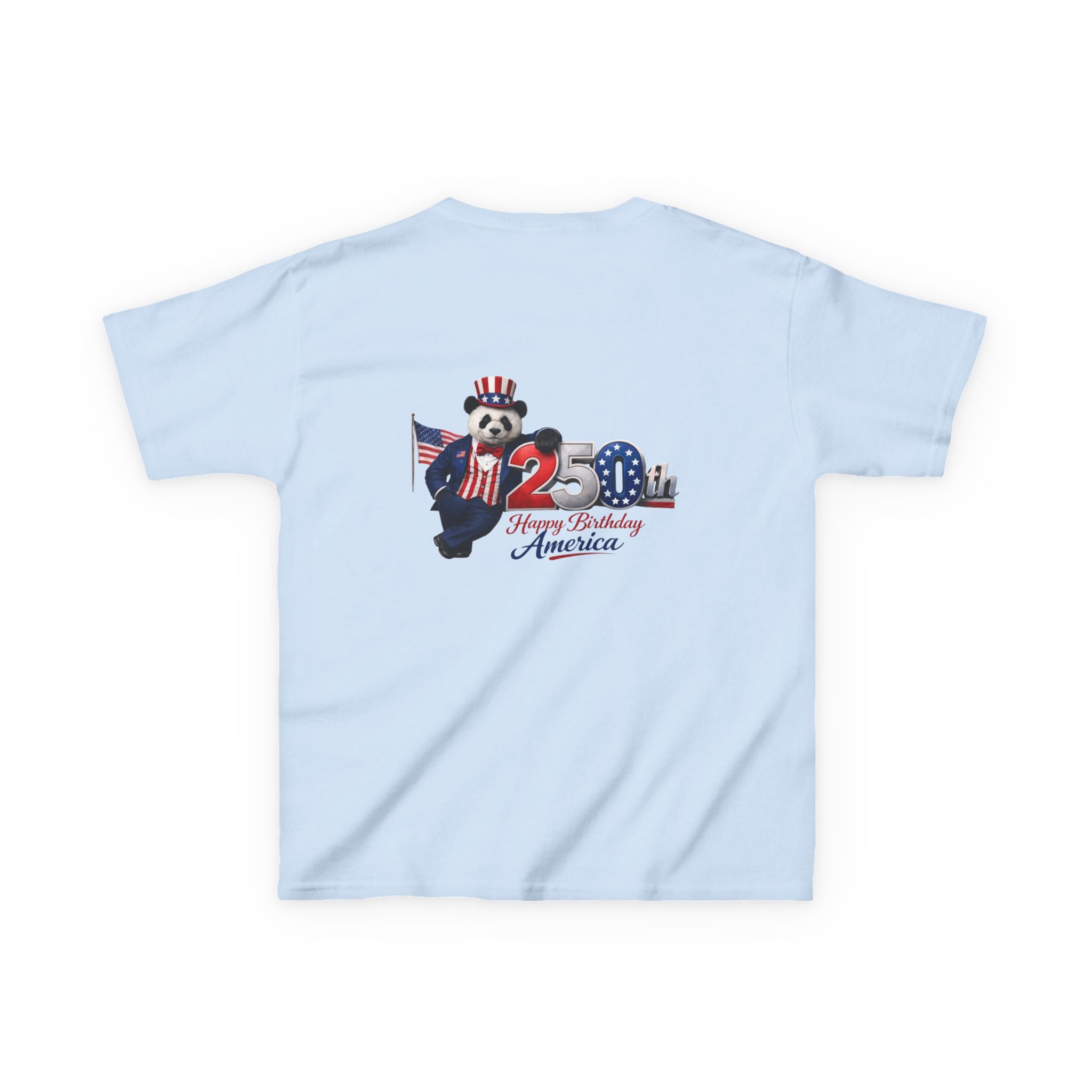 Kids Tee — "Goon Panda Outfitters" 250th Proudly Serving America Patriotic Shirt